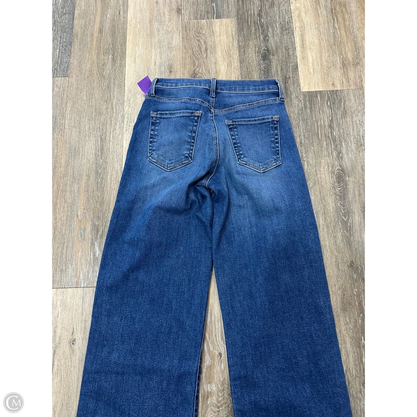 Jeans Wide Leg By Just Black In Blue Denim, Size: 2