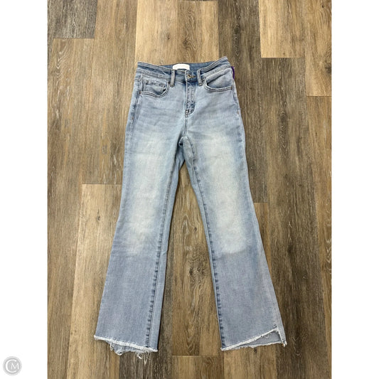Jeans Straight By Vervet In Blue Denim, Size: 0