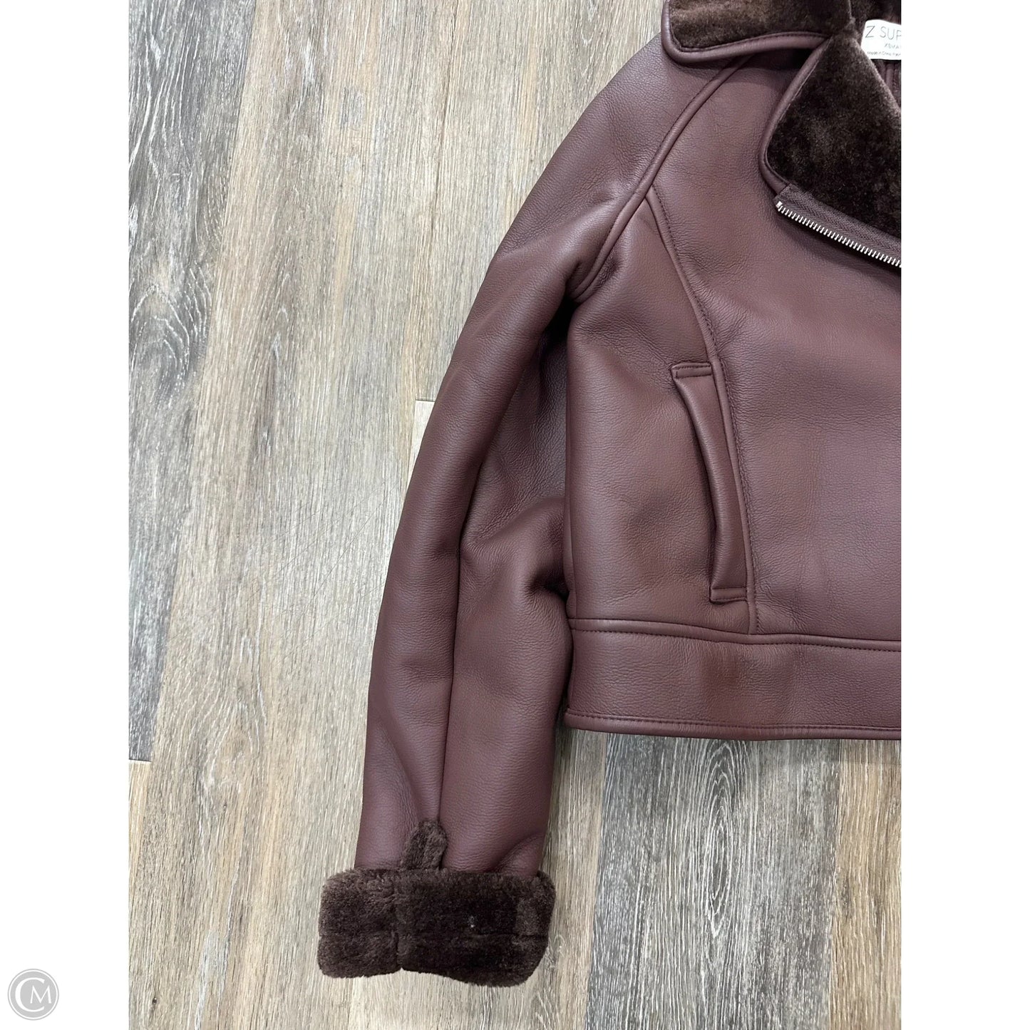 Jacket Other By Z Supply In Brown, Size: Xs