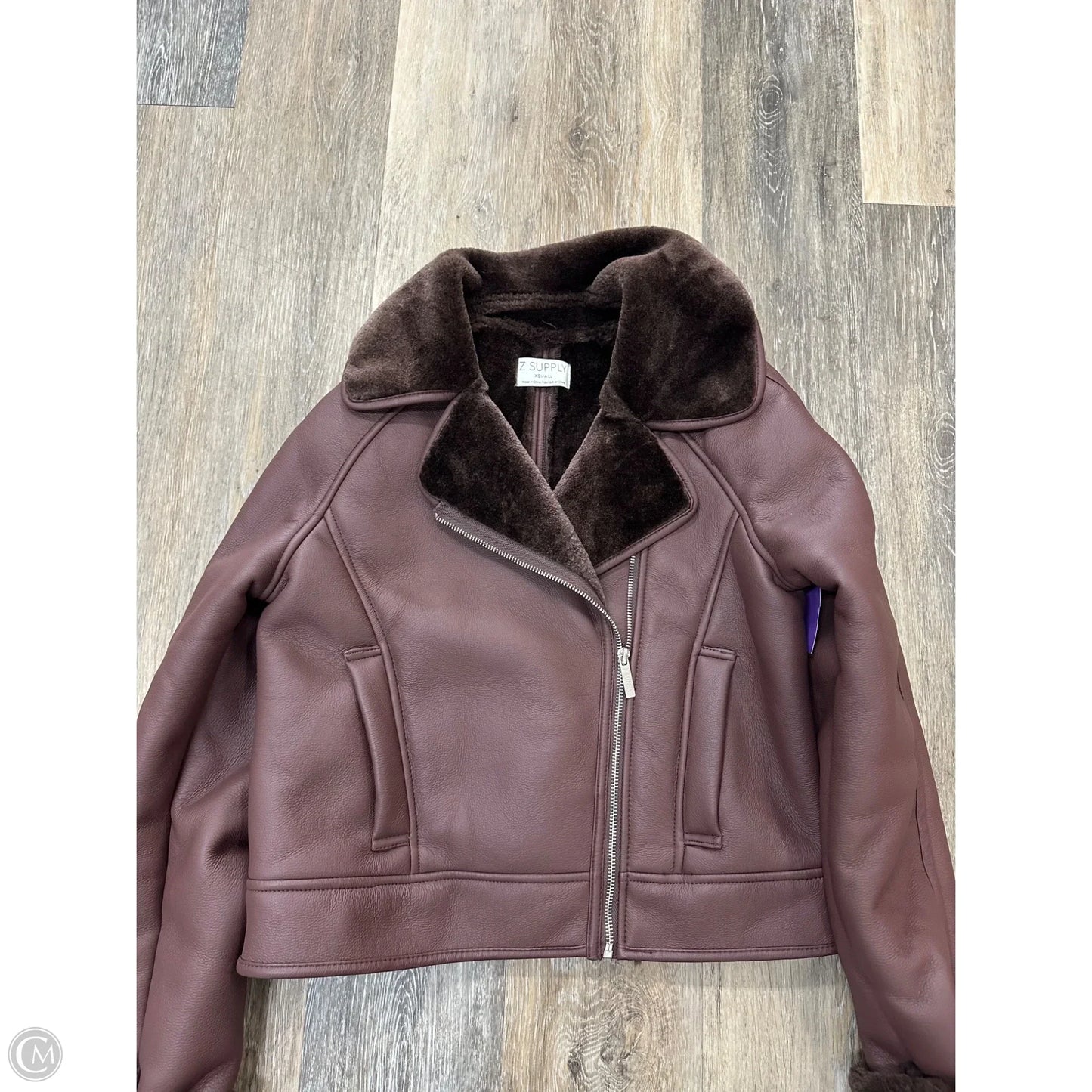 Jacket Other By Z Supply In Brown, Size: Xs