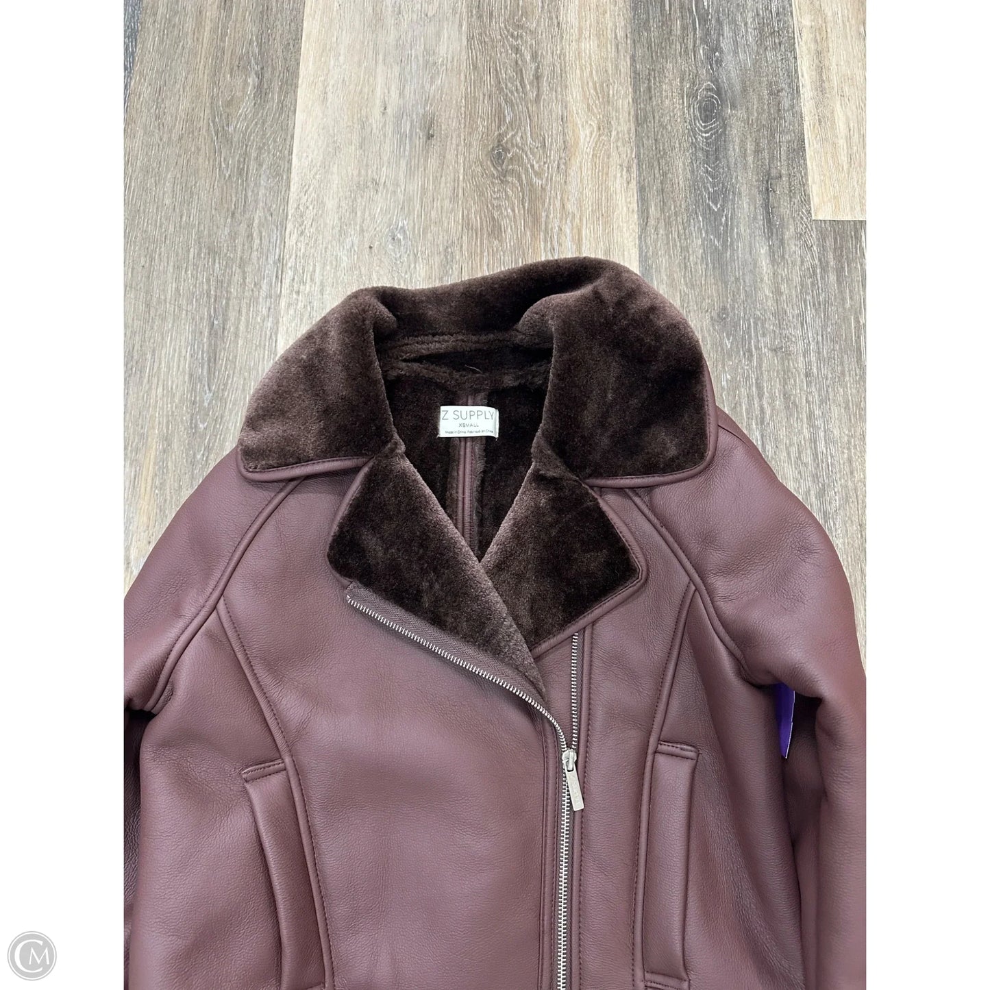 Jacket Other By Z Supply In Brown, Size: Xs