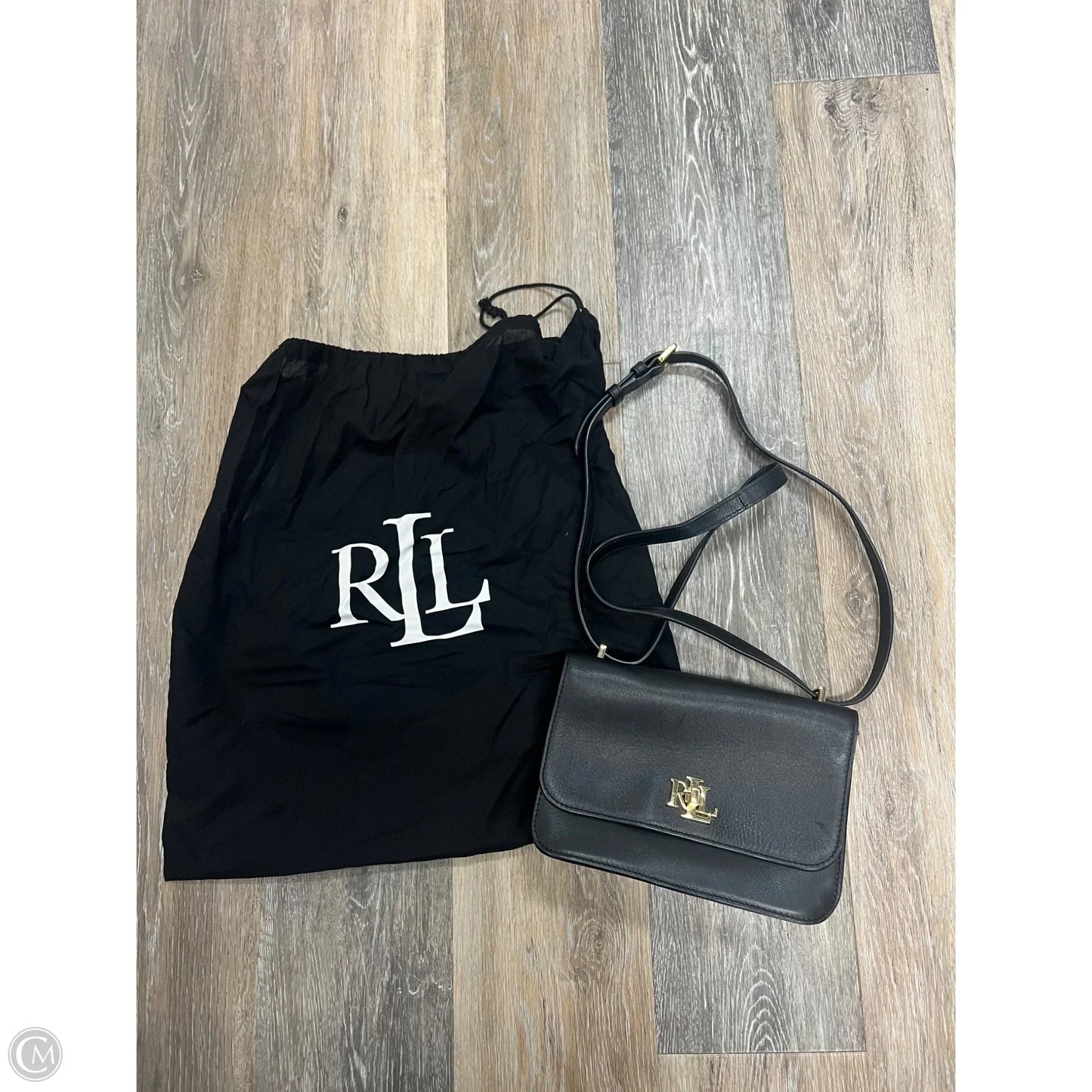 Crossbody Leather By Lauren By Ralph Lauren, Size: Medium