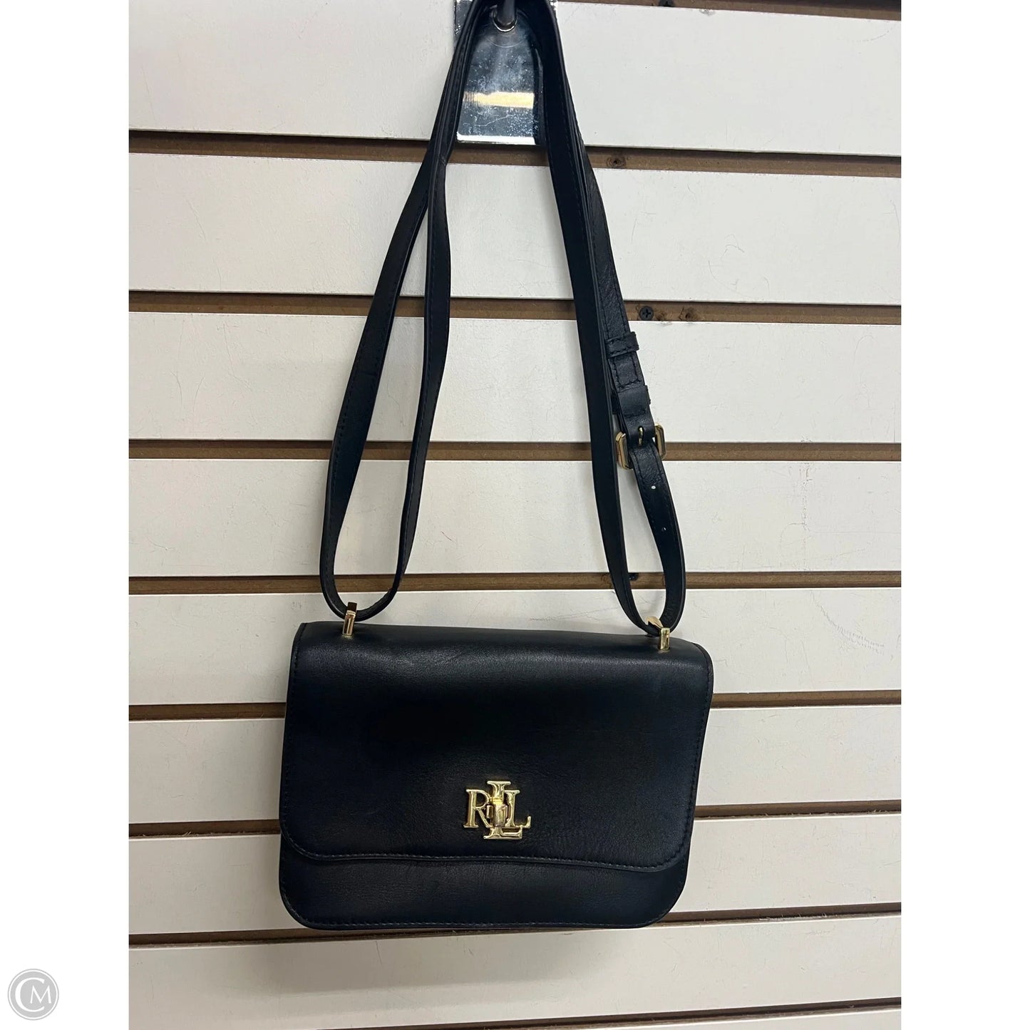 Crossbody Leather By Lauren By Ralph Lauren, Size: Medium