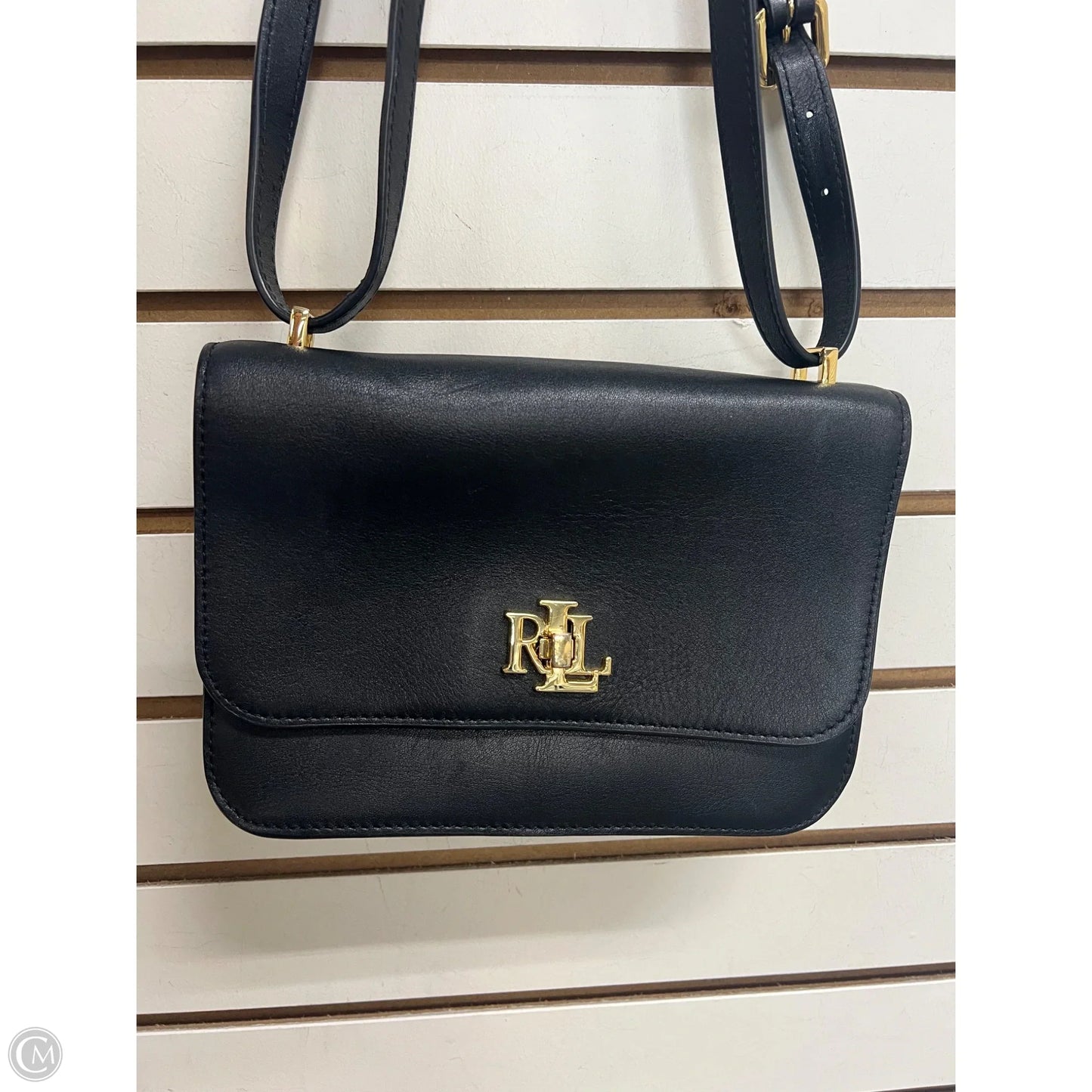 Crossbody Leather By Lauren By Ralph Lauren, Size: Medium