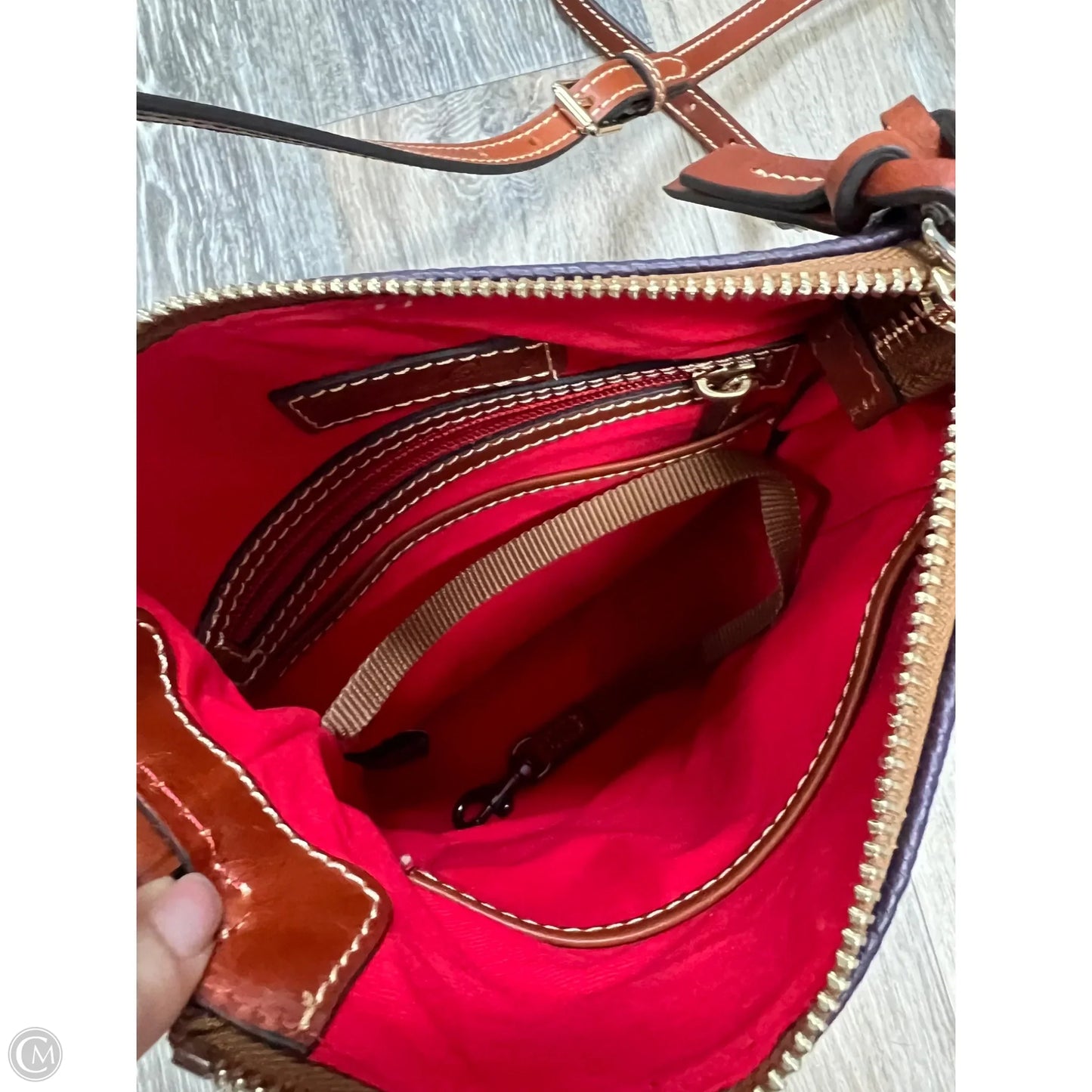 Crossbody Designer By Dooney And Bourke, Size: Small