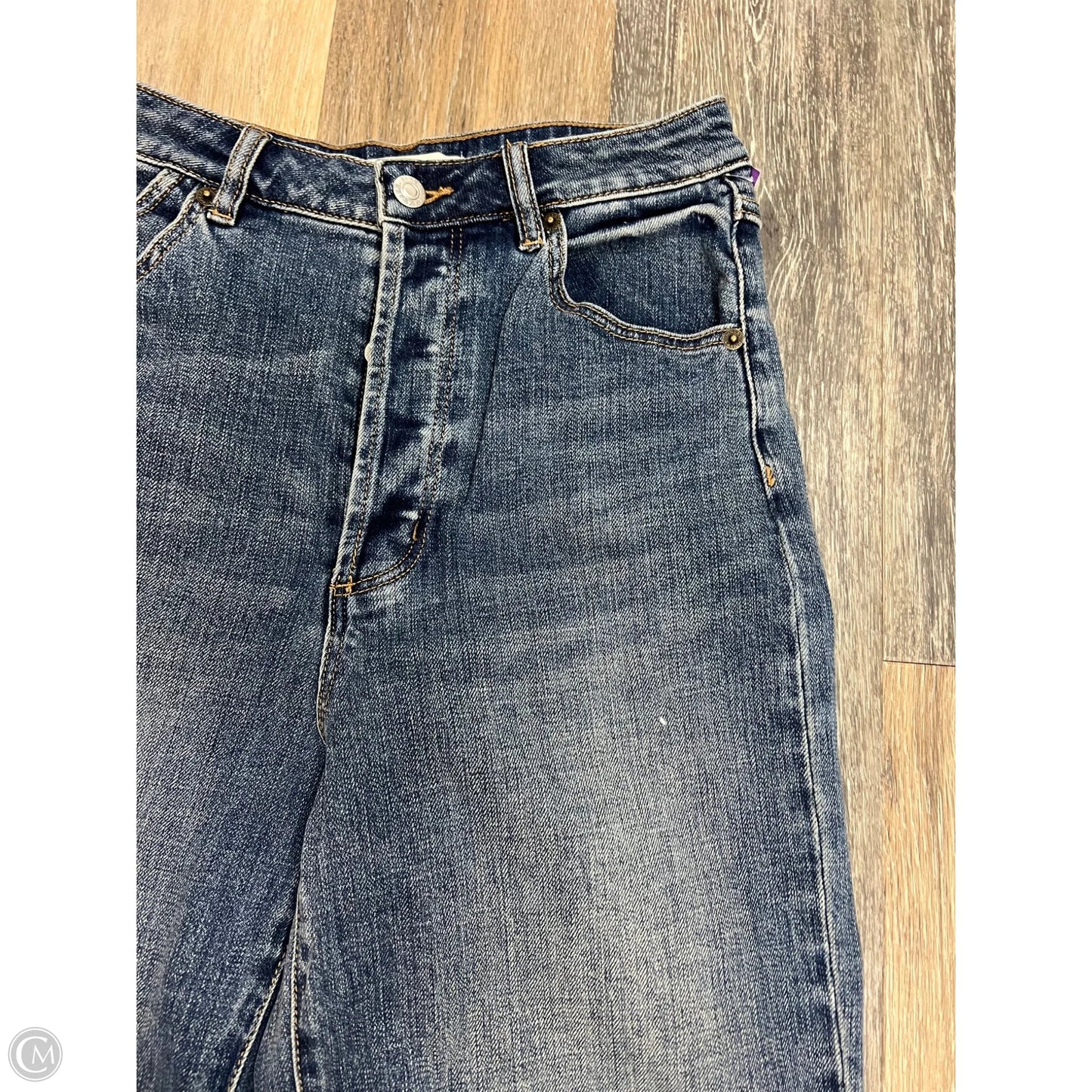 Jeans Straight By Rollas In Blue Denim, Size: 6/28