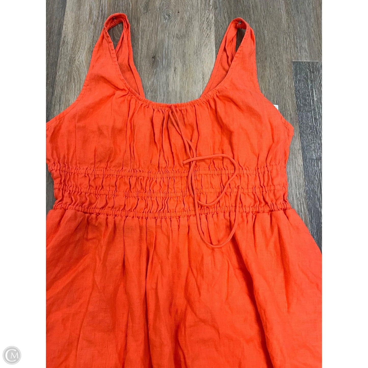 -Dress Casual Midi By J. Crew In Orange, Size: Xl