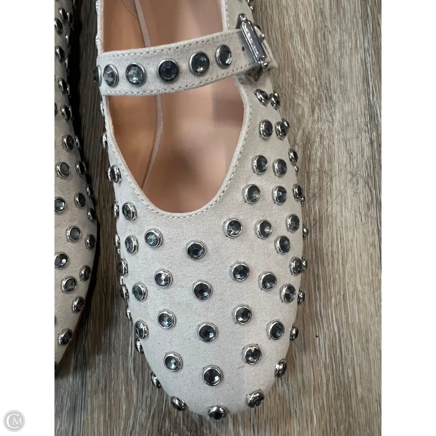 Shoes Flats By Loft In Cream, Size: 8.5