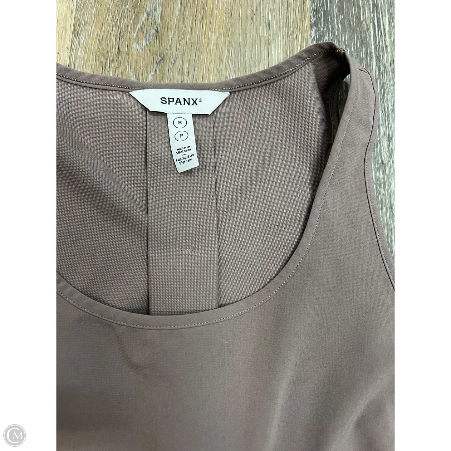 Athletic Tank Top By Spanx In Brown, Size: S