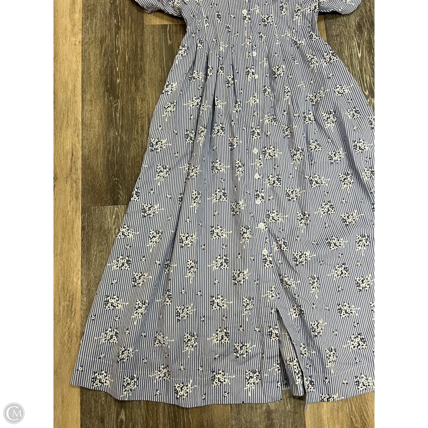 -Dress Casual Maxi By Leela & Lavender In Striped Pattern, Size: M