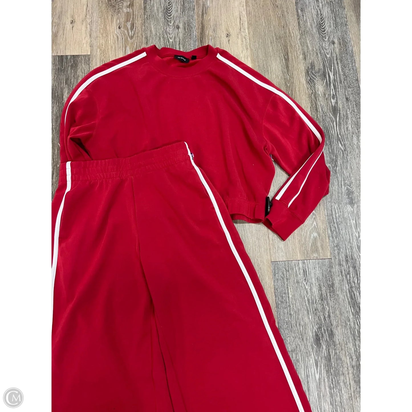 Lounge Set Pants By Rd Style In Red, Size: S