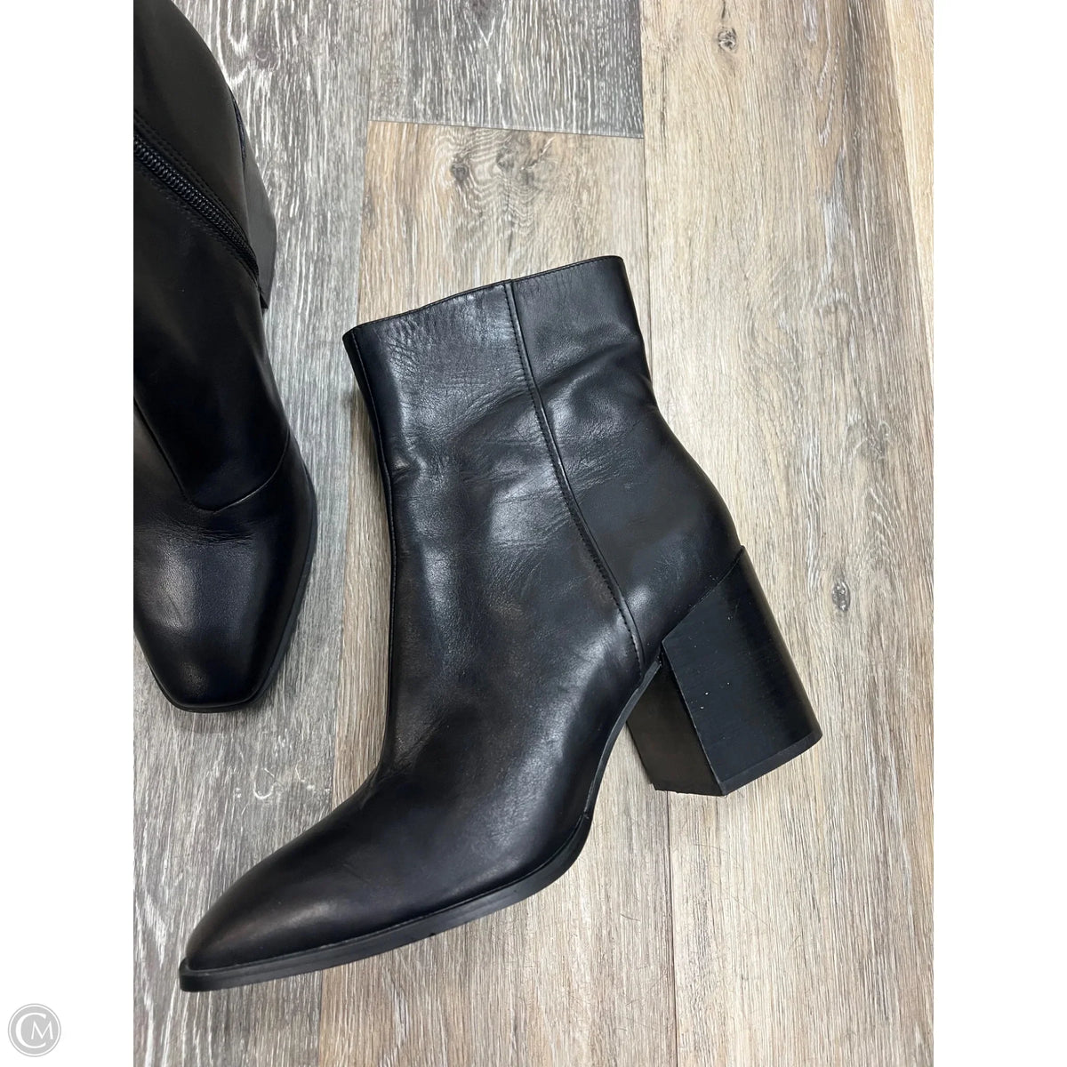 Boots Ankle Heels By Vionic In Black, Size: 10