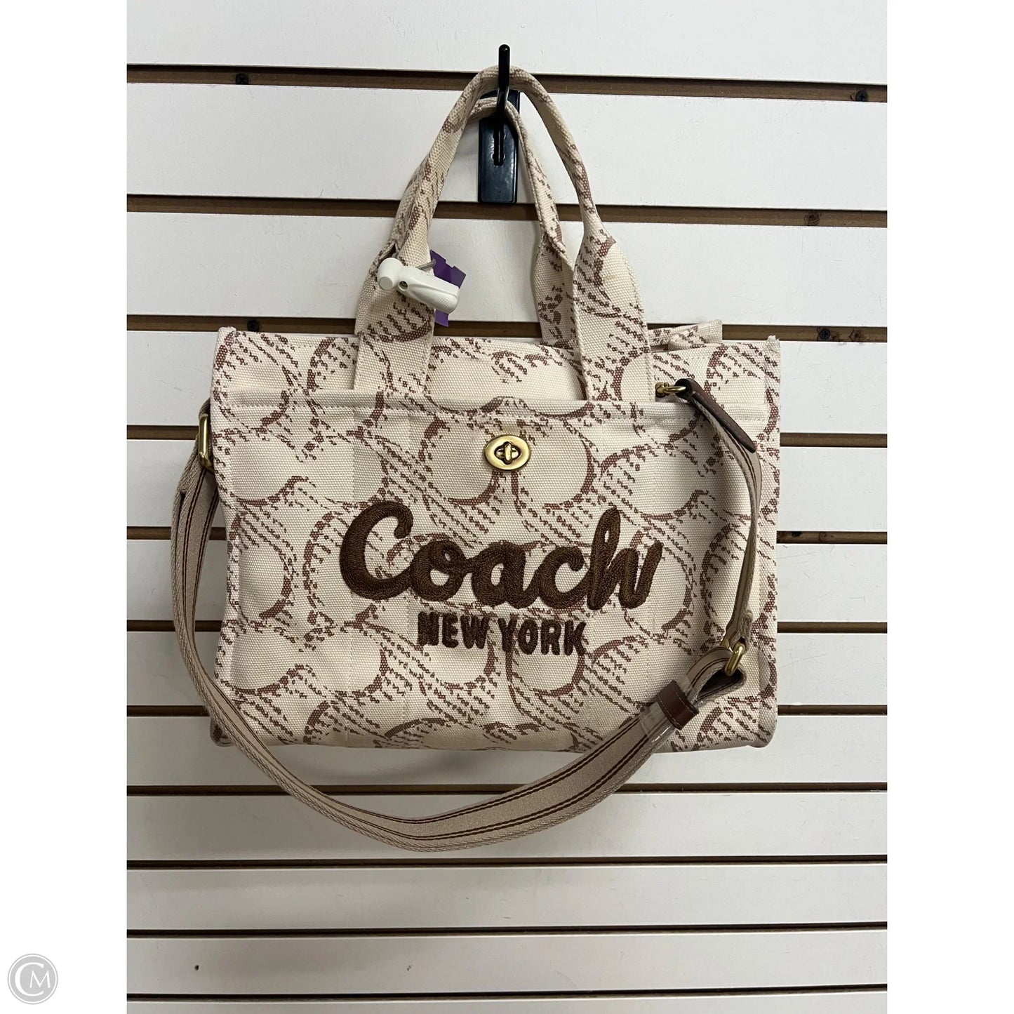 Tote Designer By Coach, Size: Medium