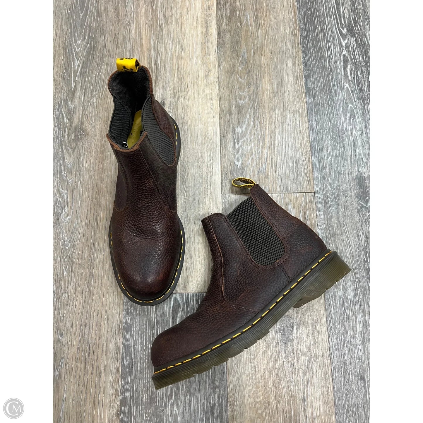Boots Ankle Flats By Dr Martens In Brown, Size: 10