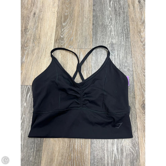 Athletic Bra By Gym Shark In Black, Size: M