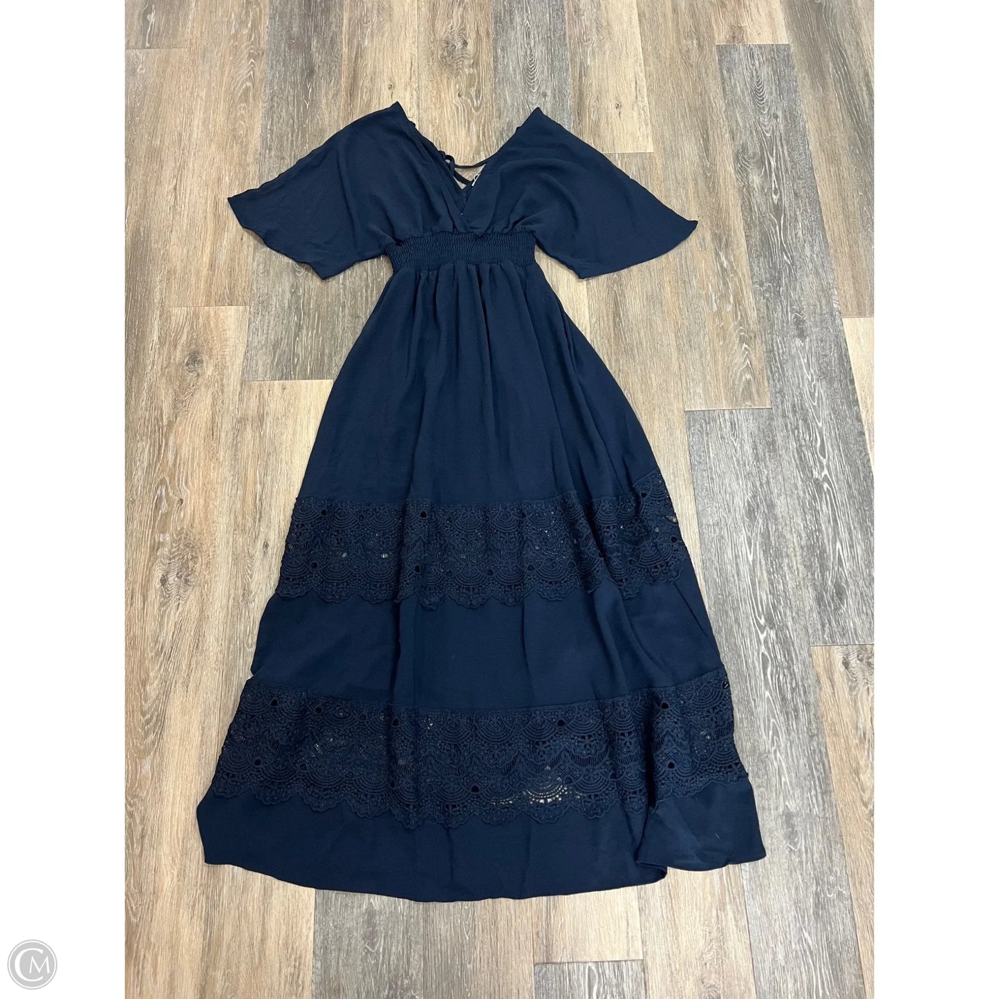 Dress Casual Maxi By Baltic Born In Navy, Size: S