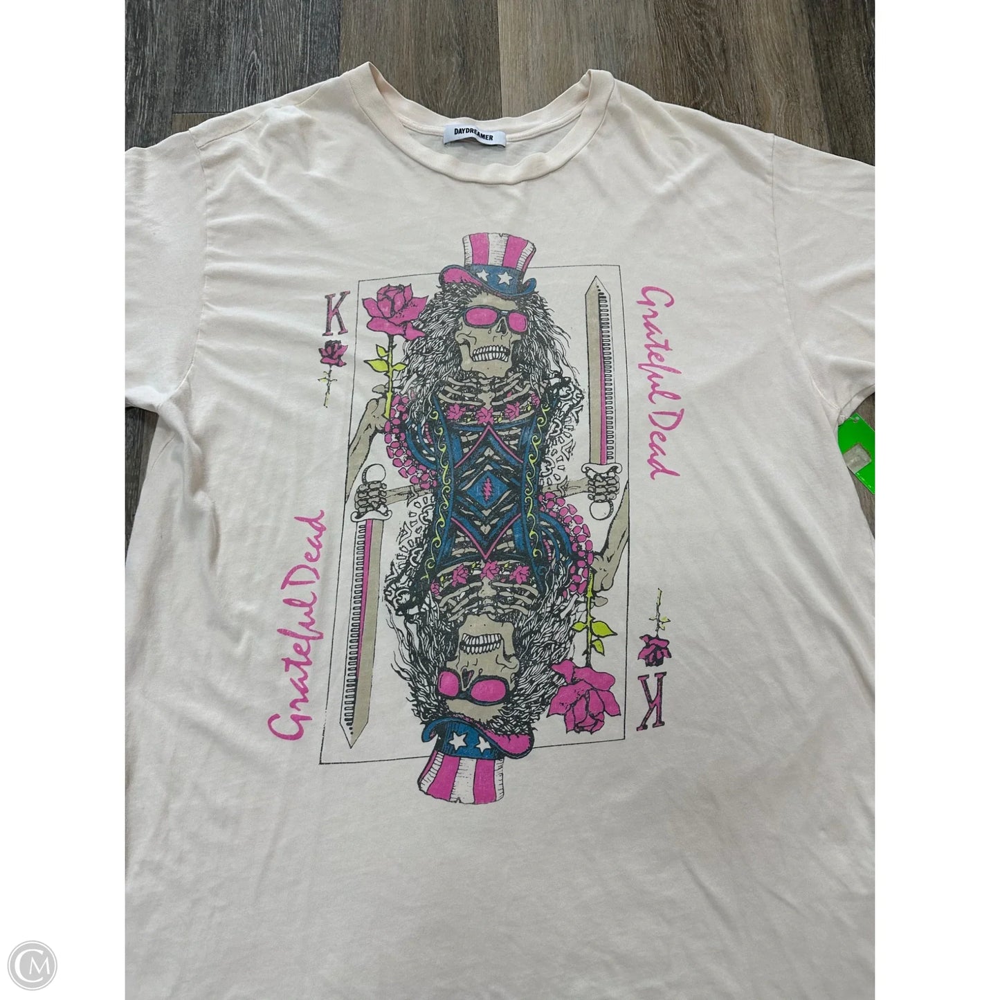 Top Short Sleeve By Daydreamer In Cream, Size: L