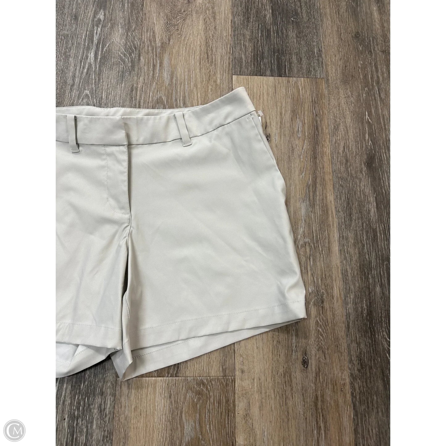Athletic Shorts By Nike Apparel In Cream, Size: S