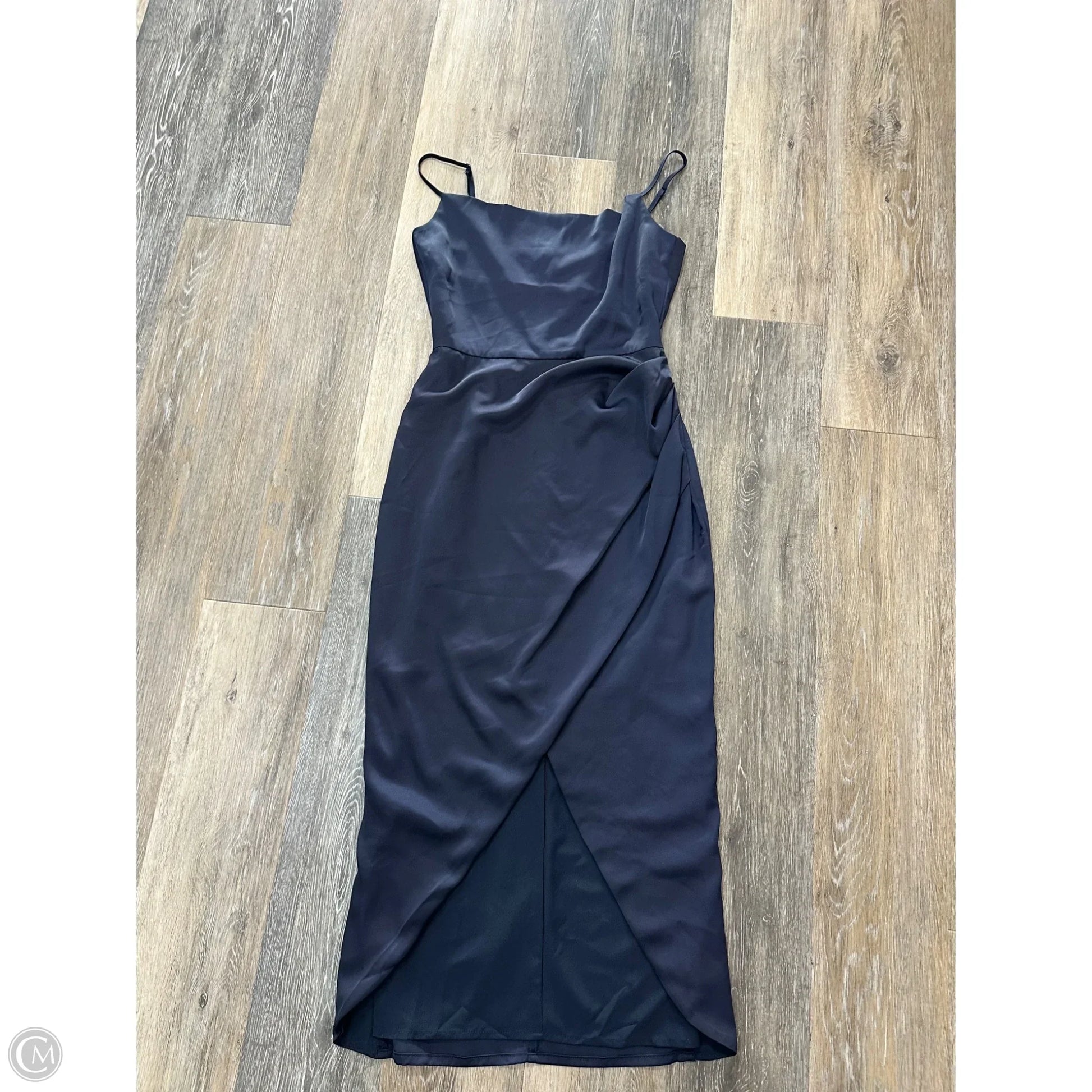 showpo blue dress Womens Linen Blend Mini Off flare silhouette Dress Party Midi By Showpo