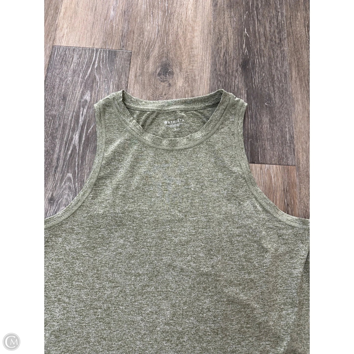 Athletic Tank Top By Athleta In Green, Size: S