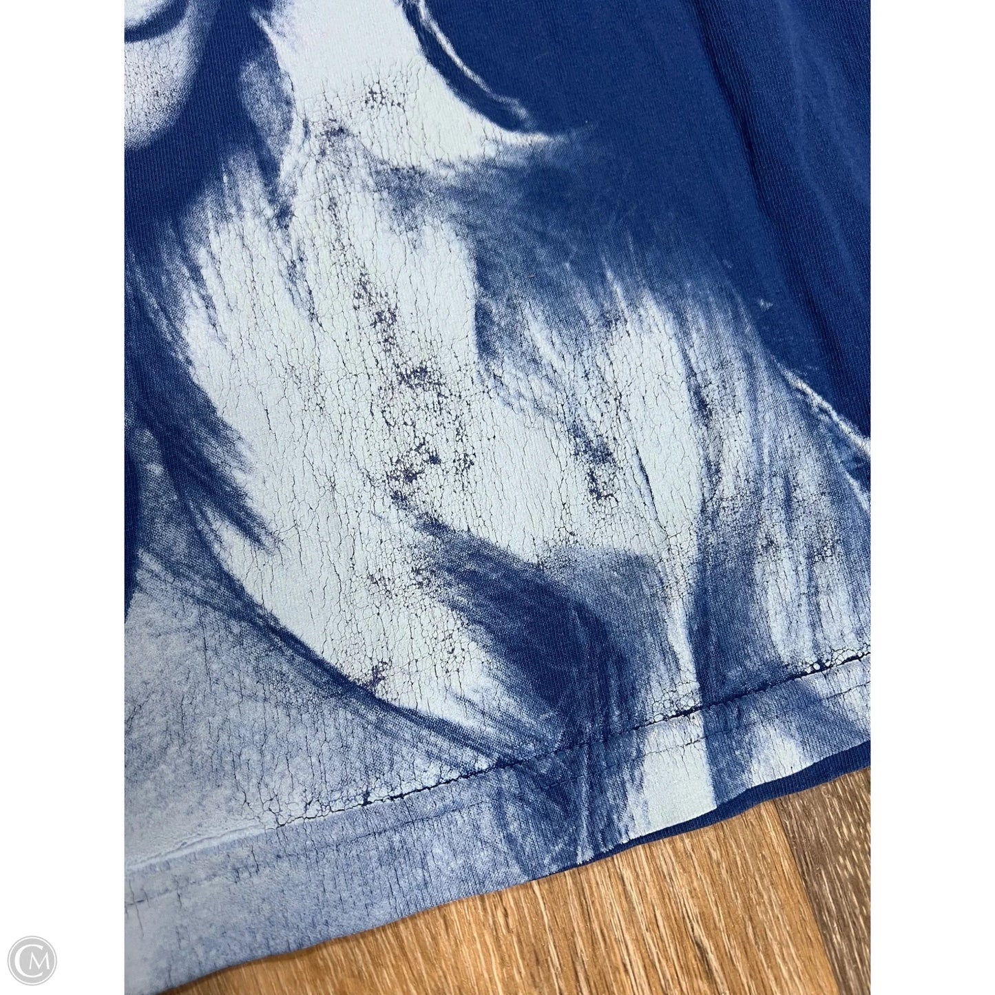 Top Short Sleeve By Cmc In Blue, Size: Xl