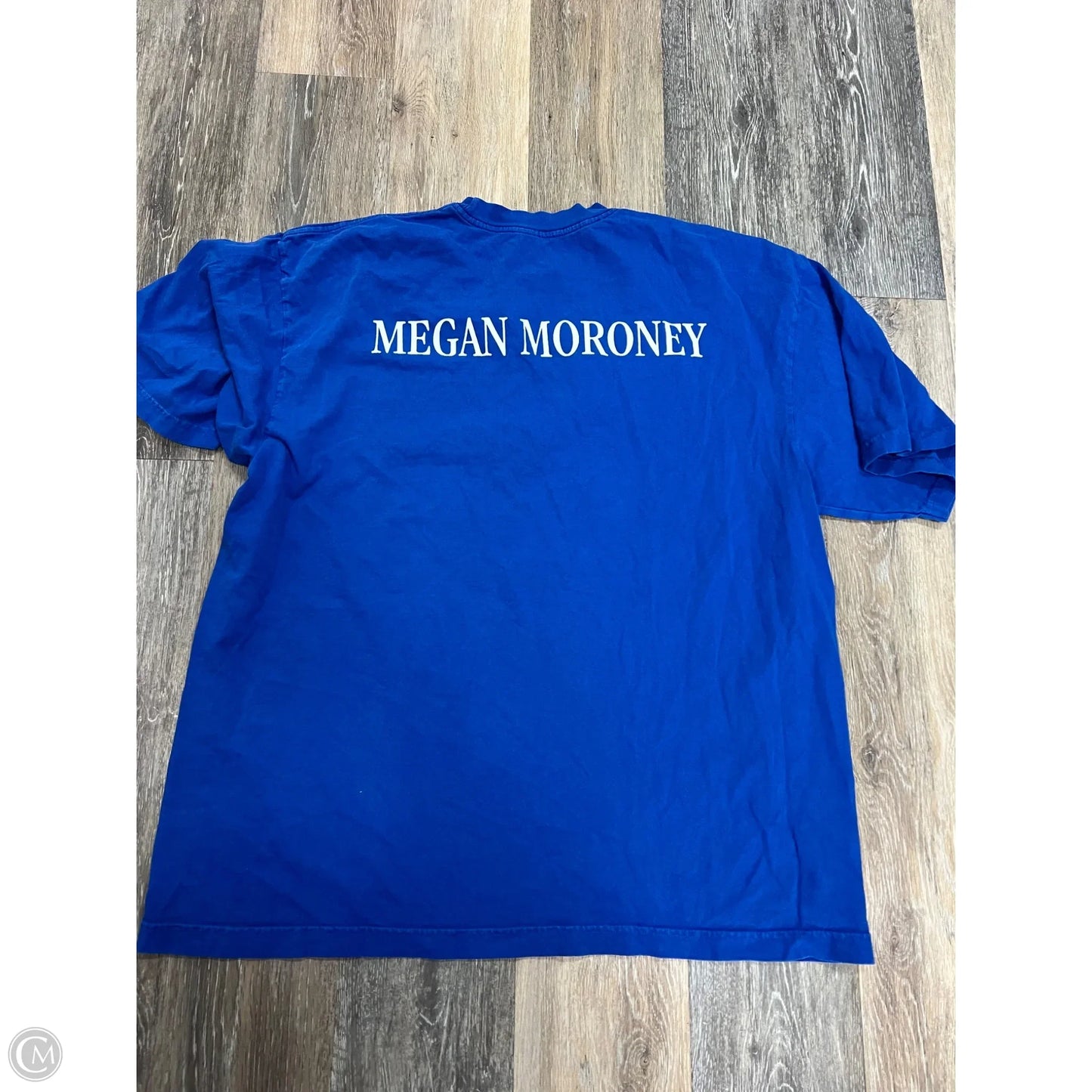Top Short Sleeve By Cmc In Blue, Size: Xl