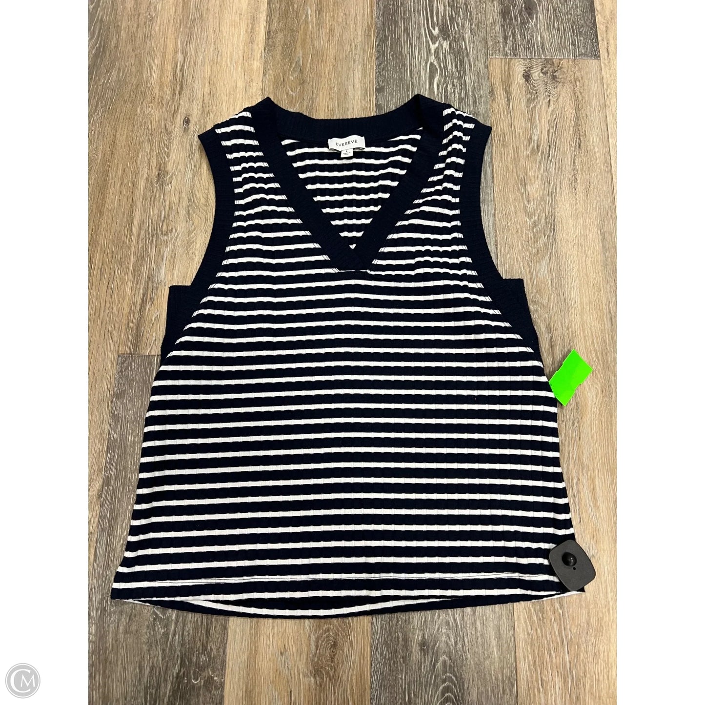 Tank Top By Evereve In Striped Pattern, Size: L