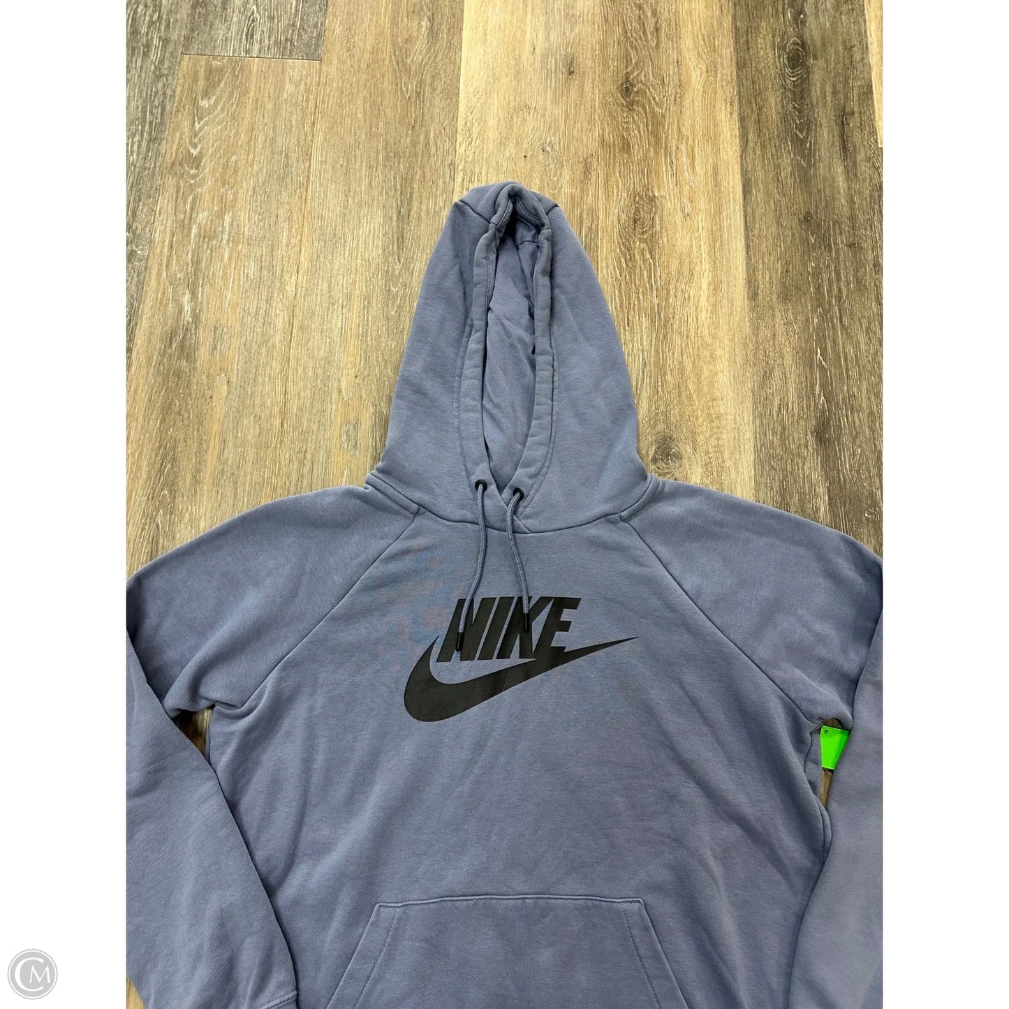 Athletic Sweatshirt Hoodie By Nike Apparel In Purple, Size: M