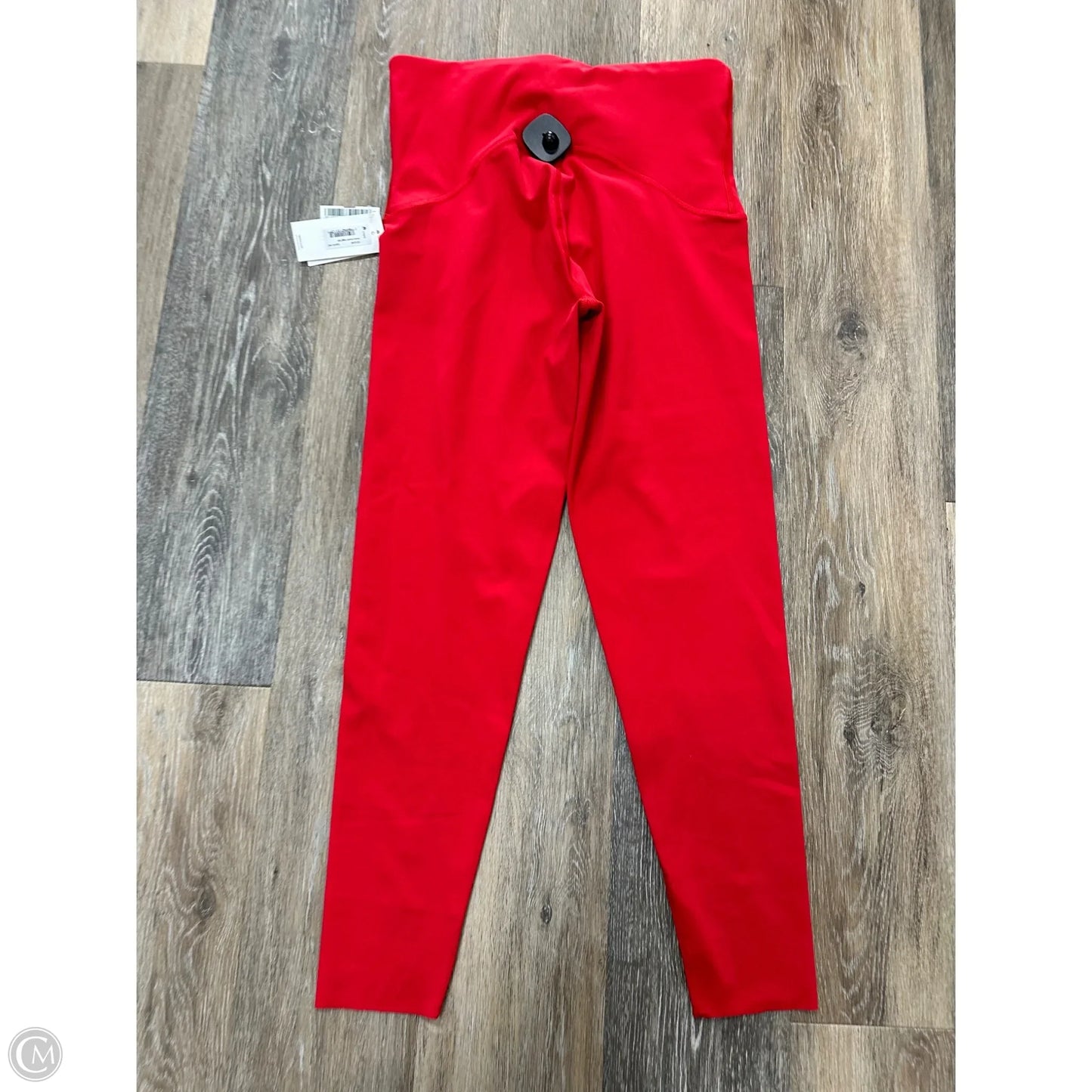 Athletic Leggings By Spanx In Red, Size: L