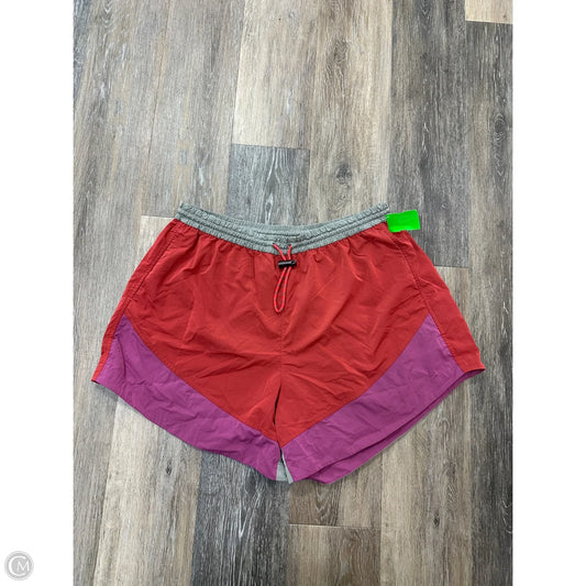 Athletic Shorts By Lululemon In Multi-colored, Size: 10