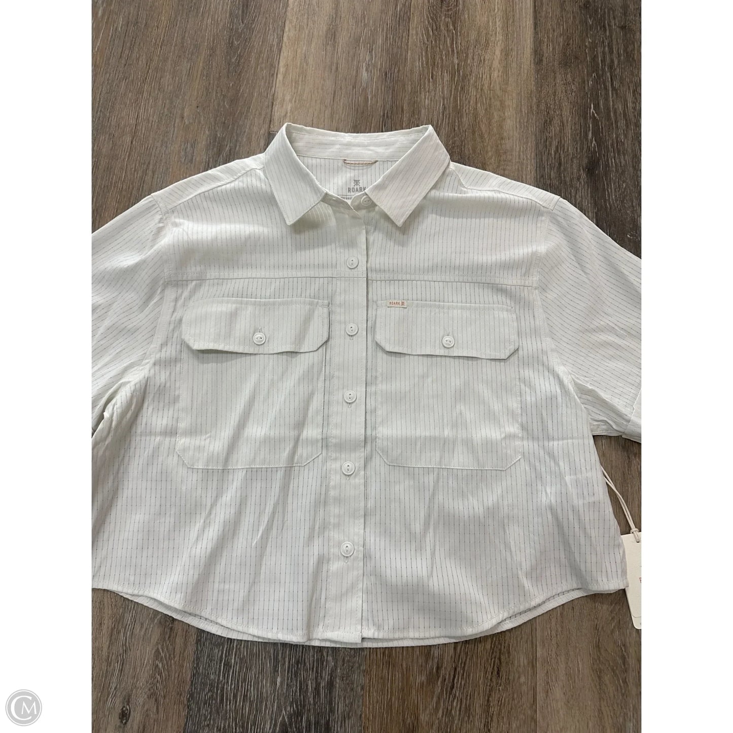 Athletic Top Short Sleeve By Roark In White, Size: Xs