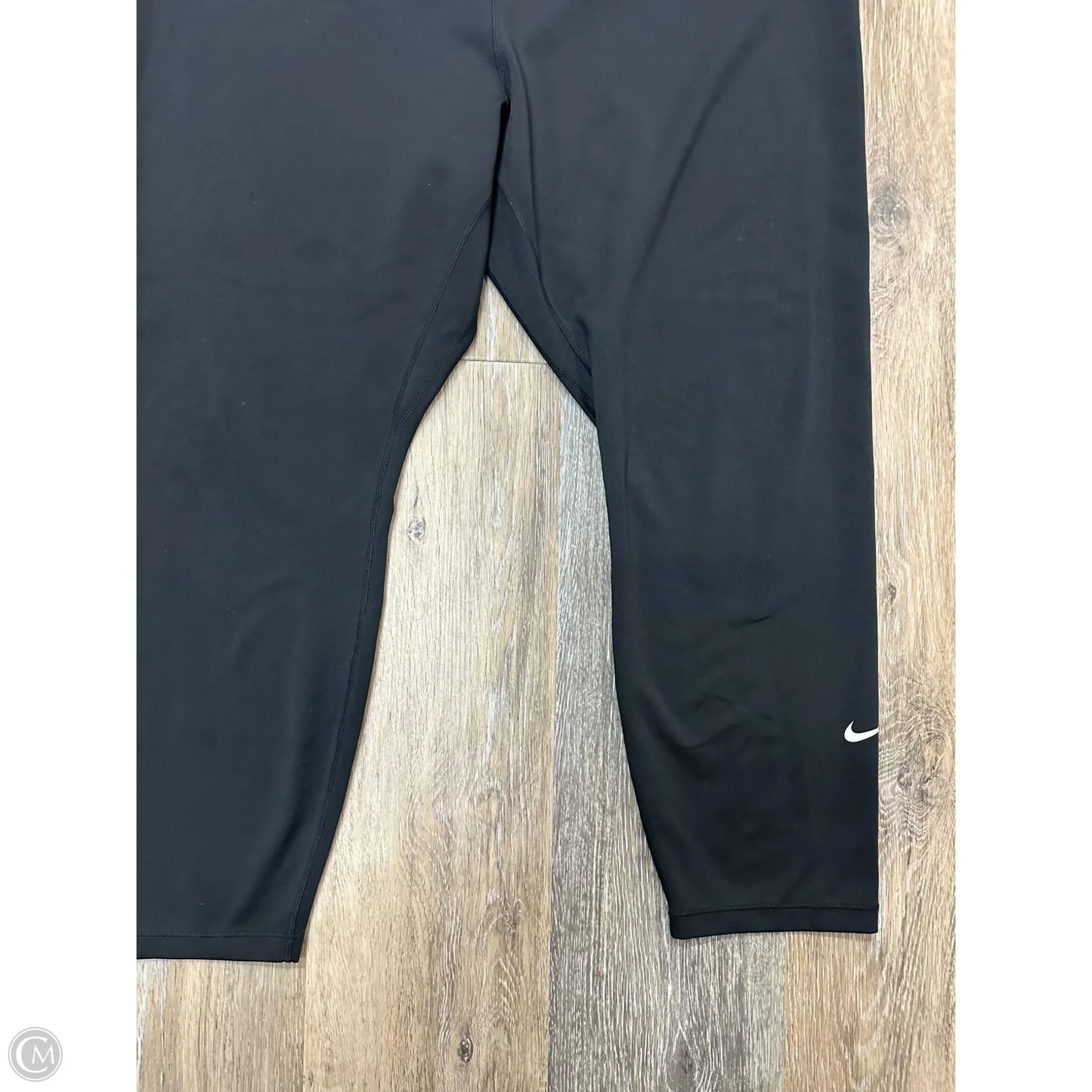 Athletic Leggings By Nike Apparel In Black, Size: 2x