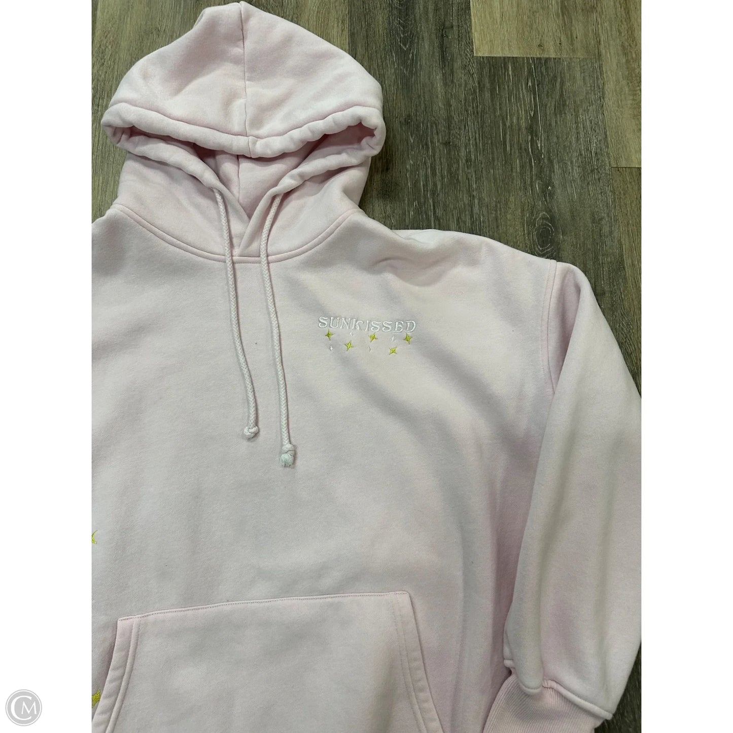 Sweatshirt Hoodie By Sunkissed In Pink, Size: M