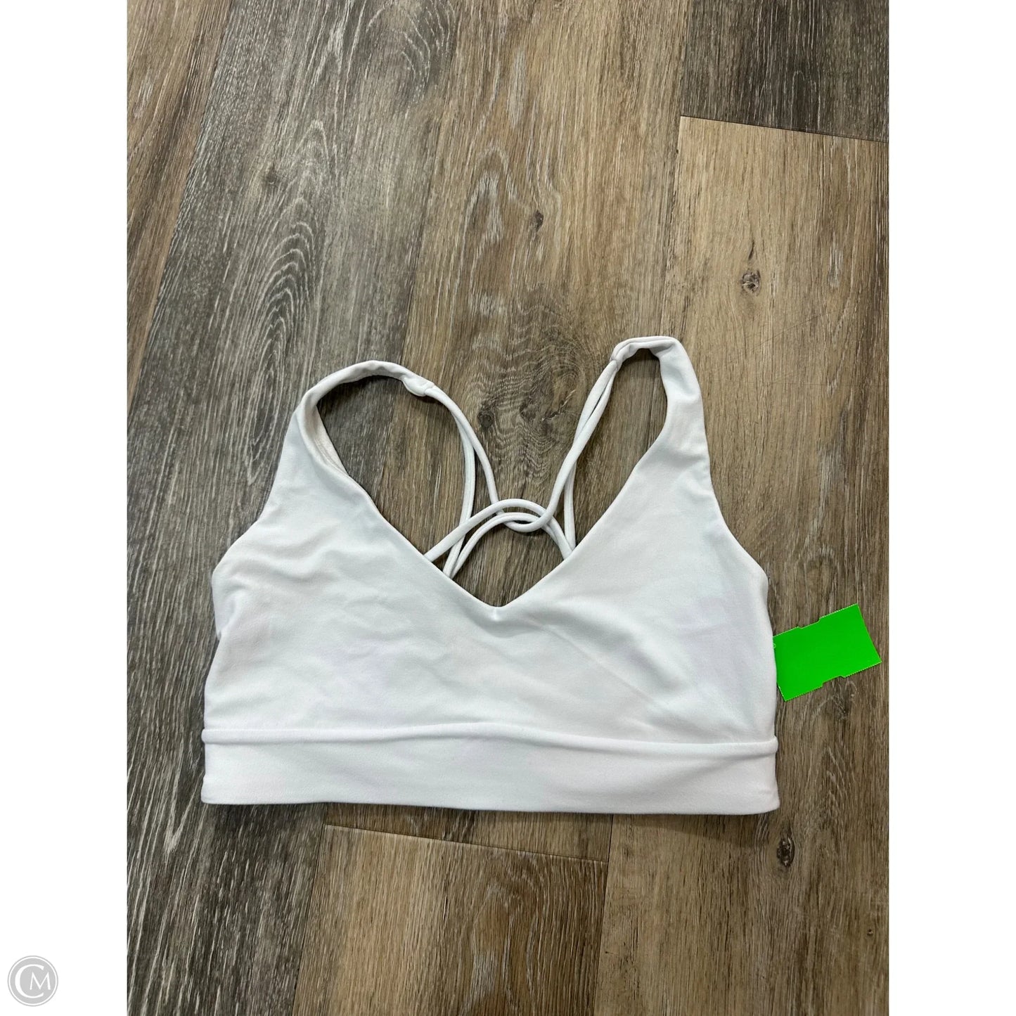 Athletic Bra By Athleta In White, Size: Xs