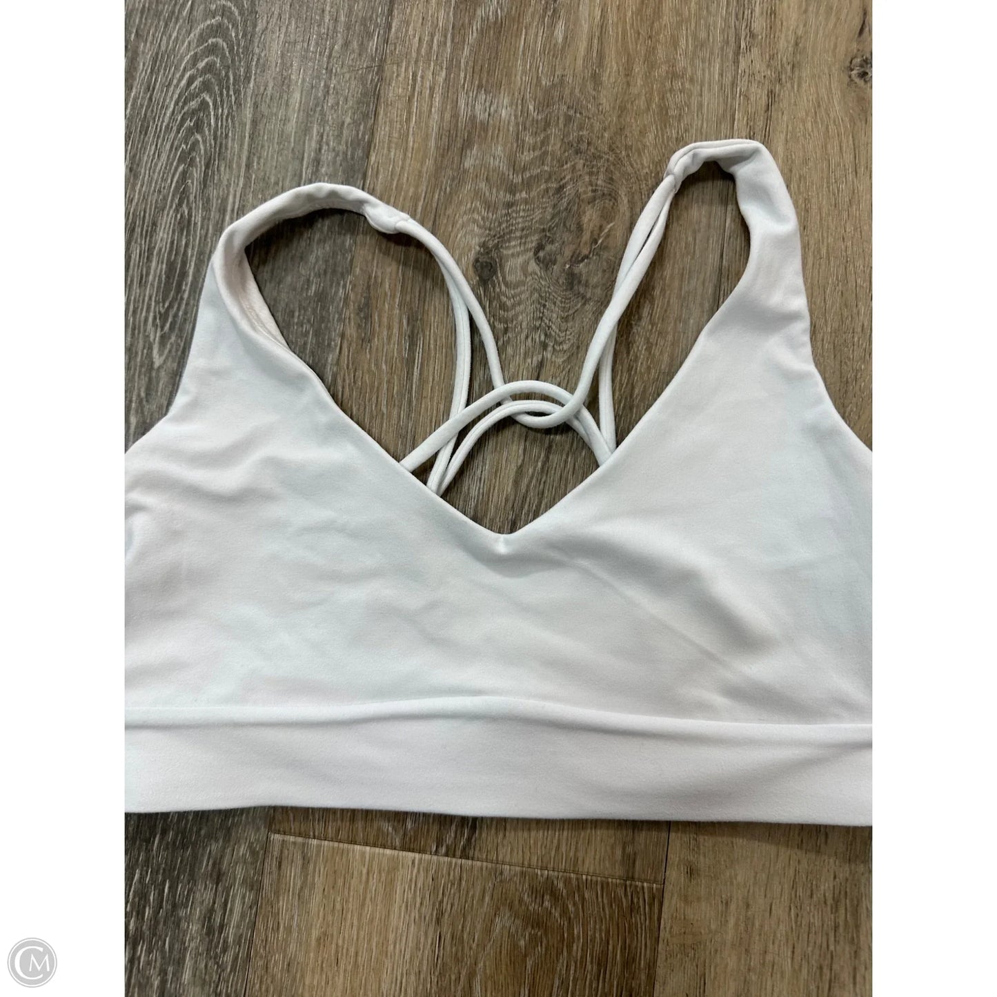 Athletic Bra By Athleta In White, Size: Xs