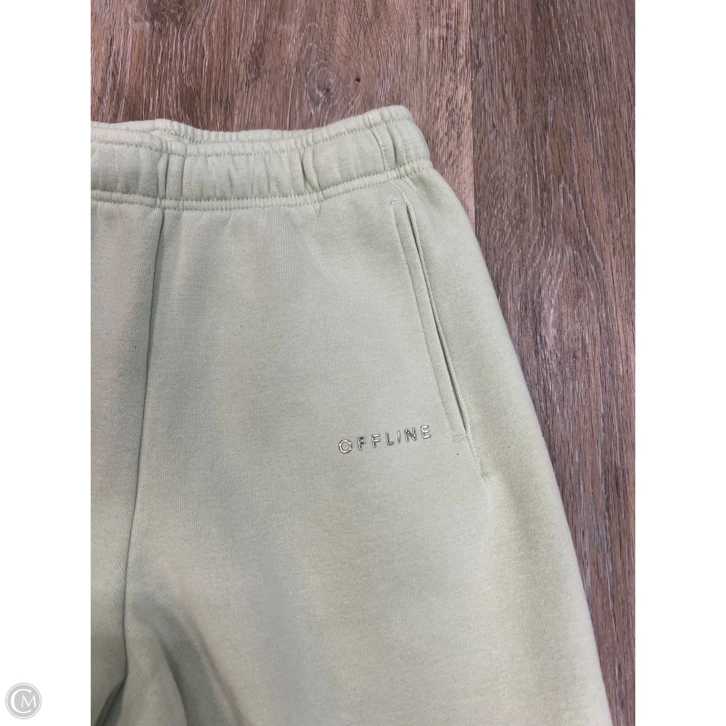 Athletic Pants By Aerie In Green, Size: Xxs