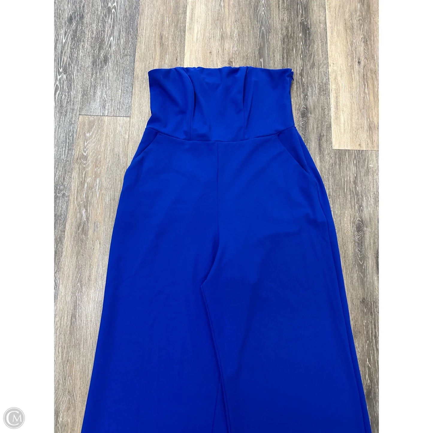 Jumpsuit By Express In Blue, Size: Xl