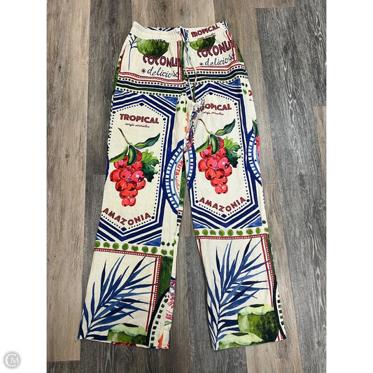 Pants Linen By Rachel Zoe In Multi-colored, Size: S