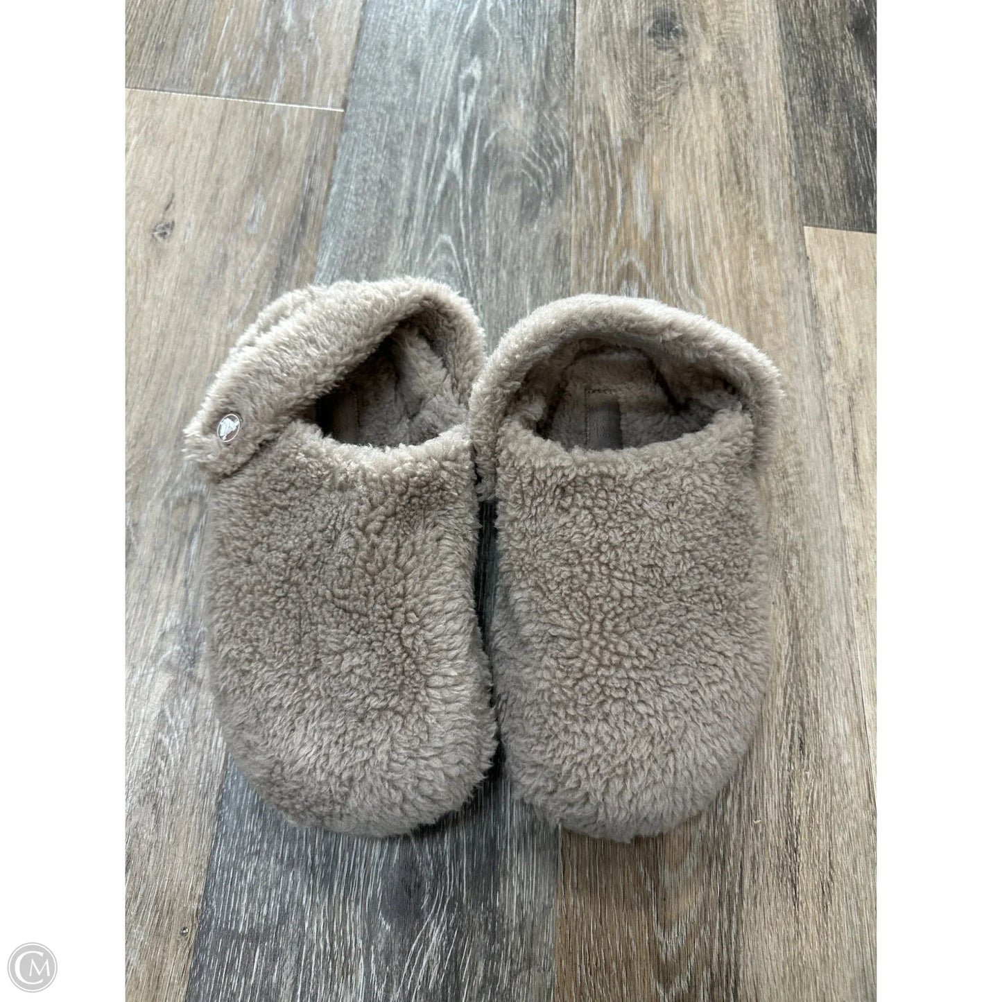 Slippers By Crocs In Tan, Size: 7