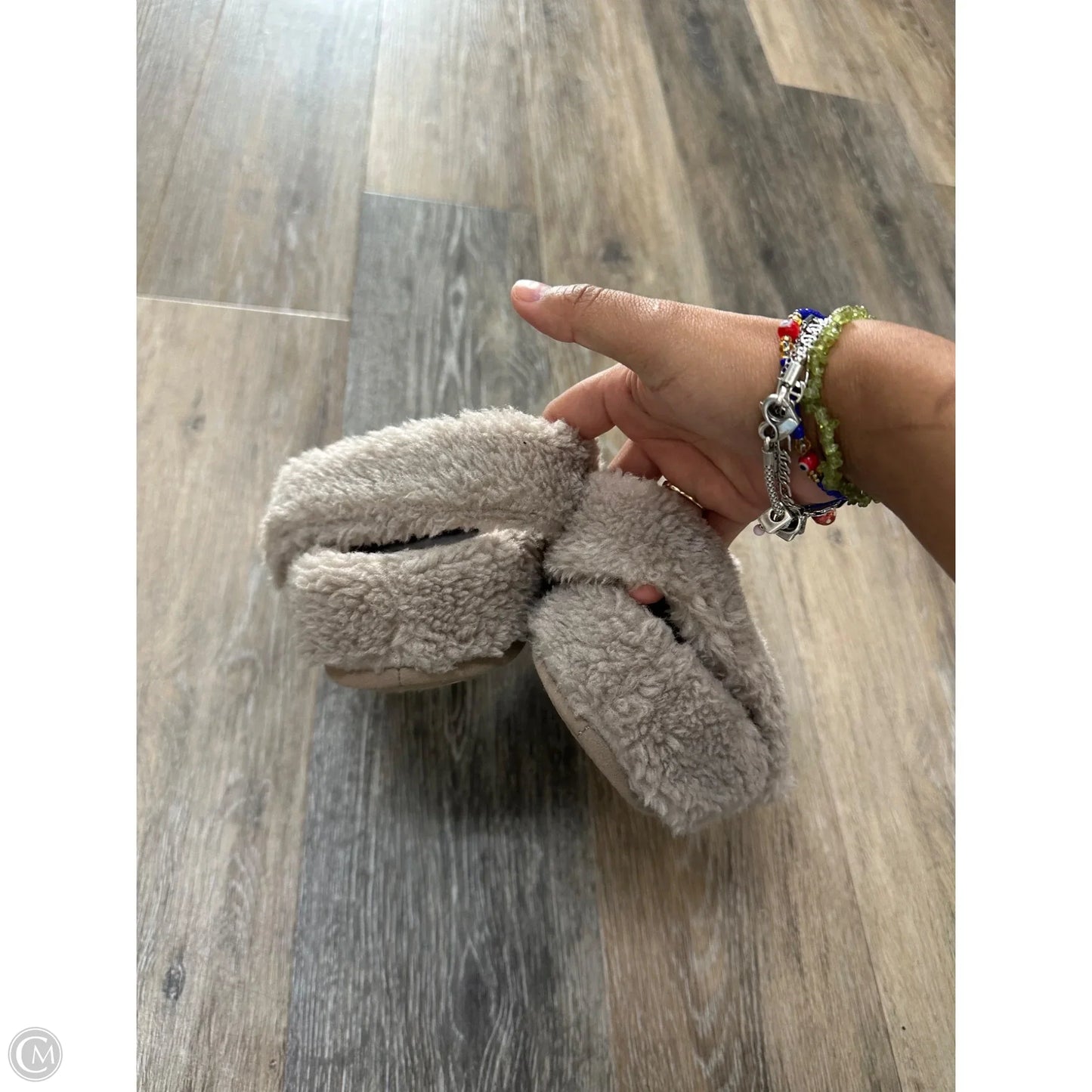 Slippers By Crocs In Tan, Size: 7