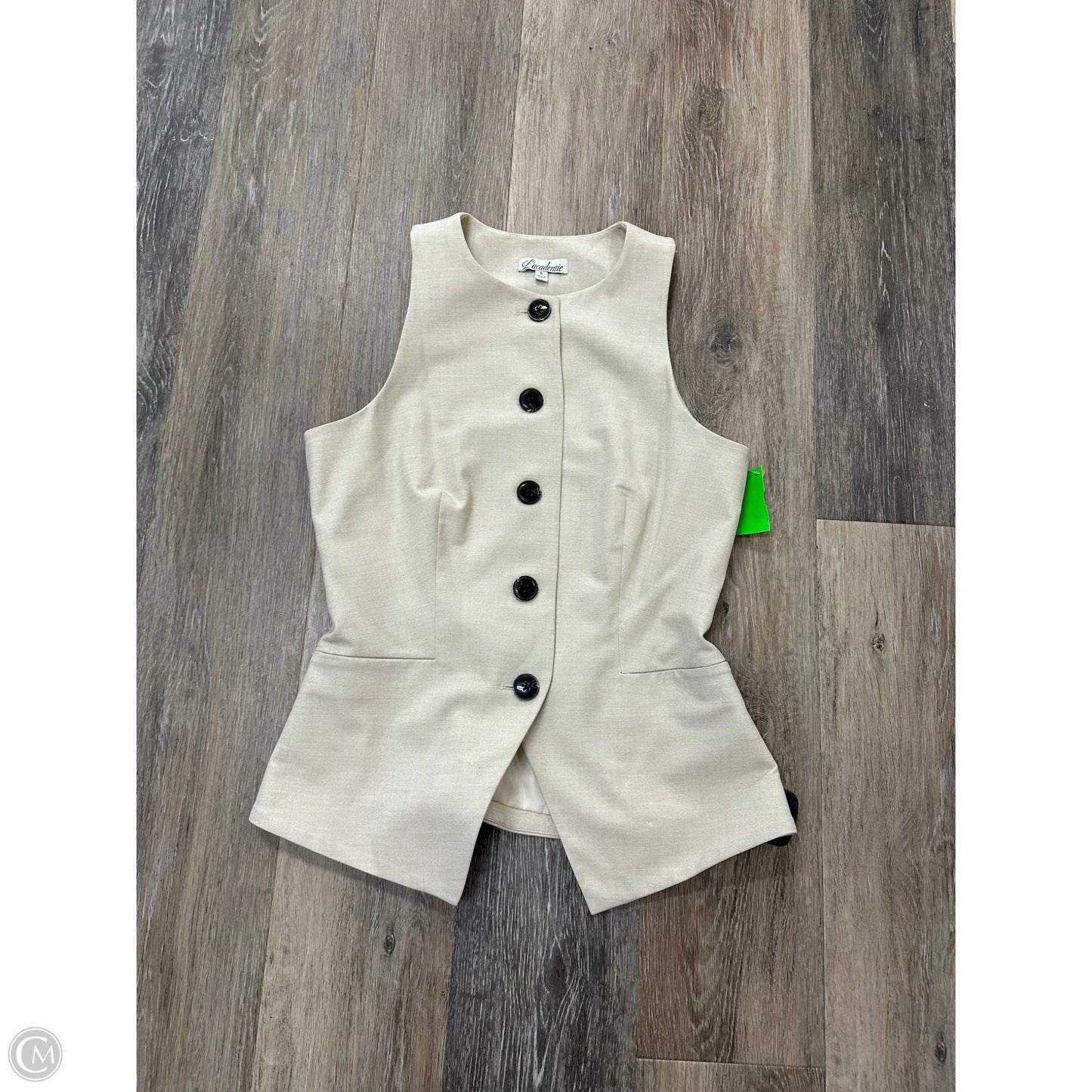 Vest Other By L’academie In Cream, Size: S