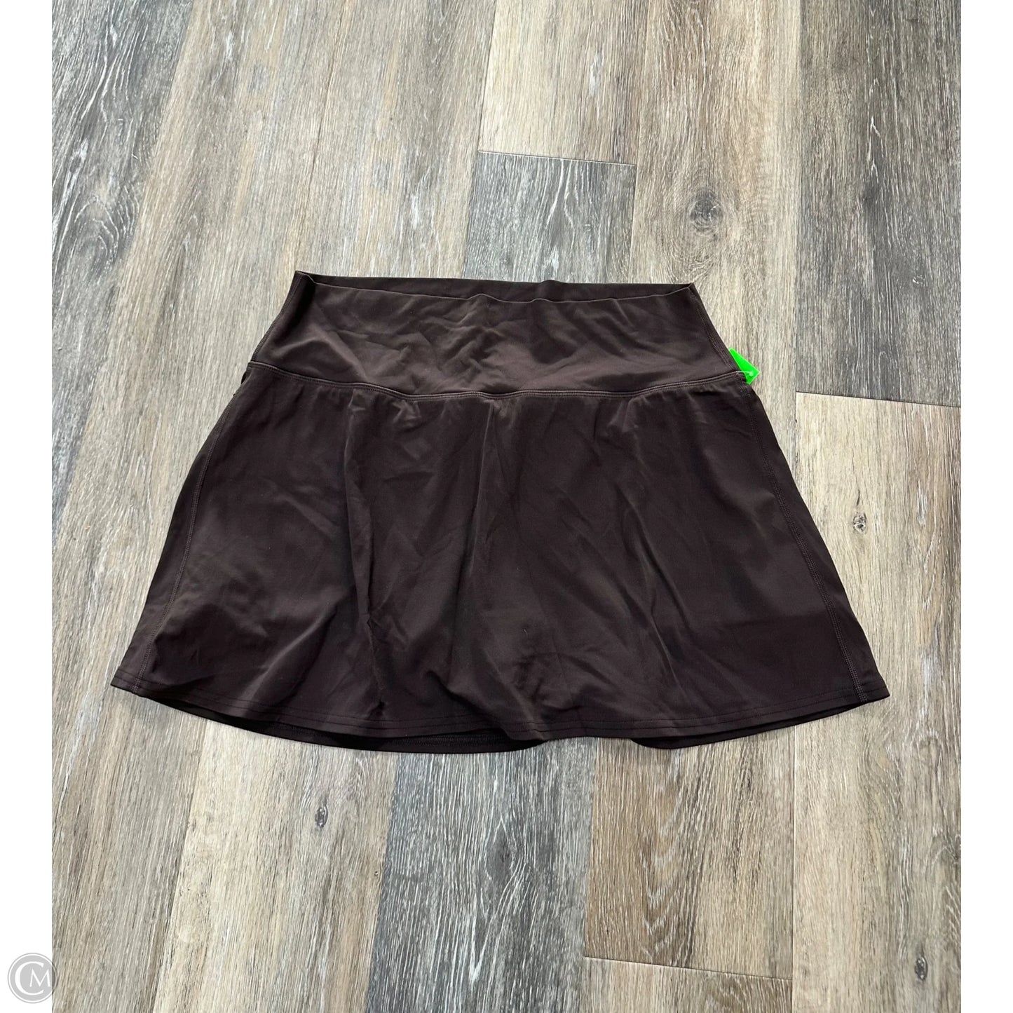 Athletic Skort By Lululemon In Brown, Size: 14