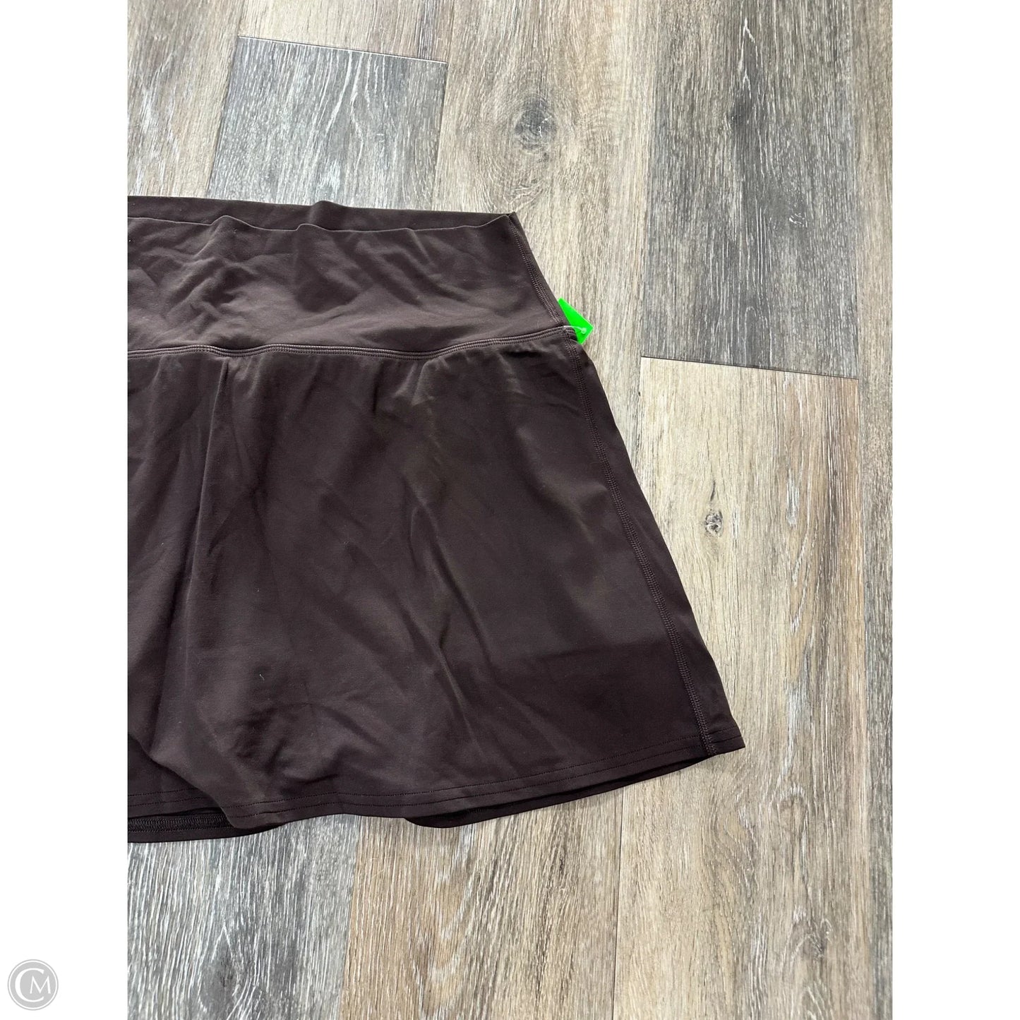 Athletic Skort By Lululemon In Brown, Size: 14