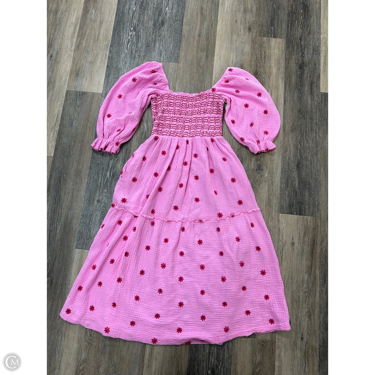 Dress Casual Maxi By Clothes Mentor In Pink, Size: L