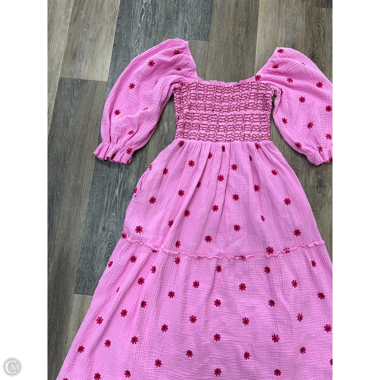 Dress Casual Maxi By Clothes Mentor In Pink, Size: L