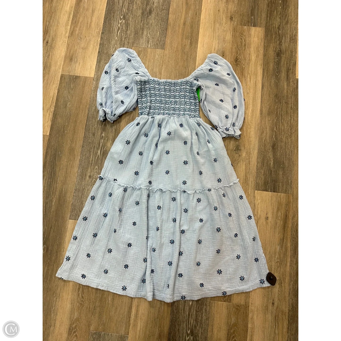 Dress Casual Maxi By Clothes Mentor In Blue, Size: L