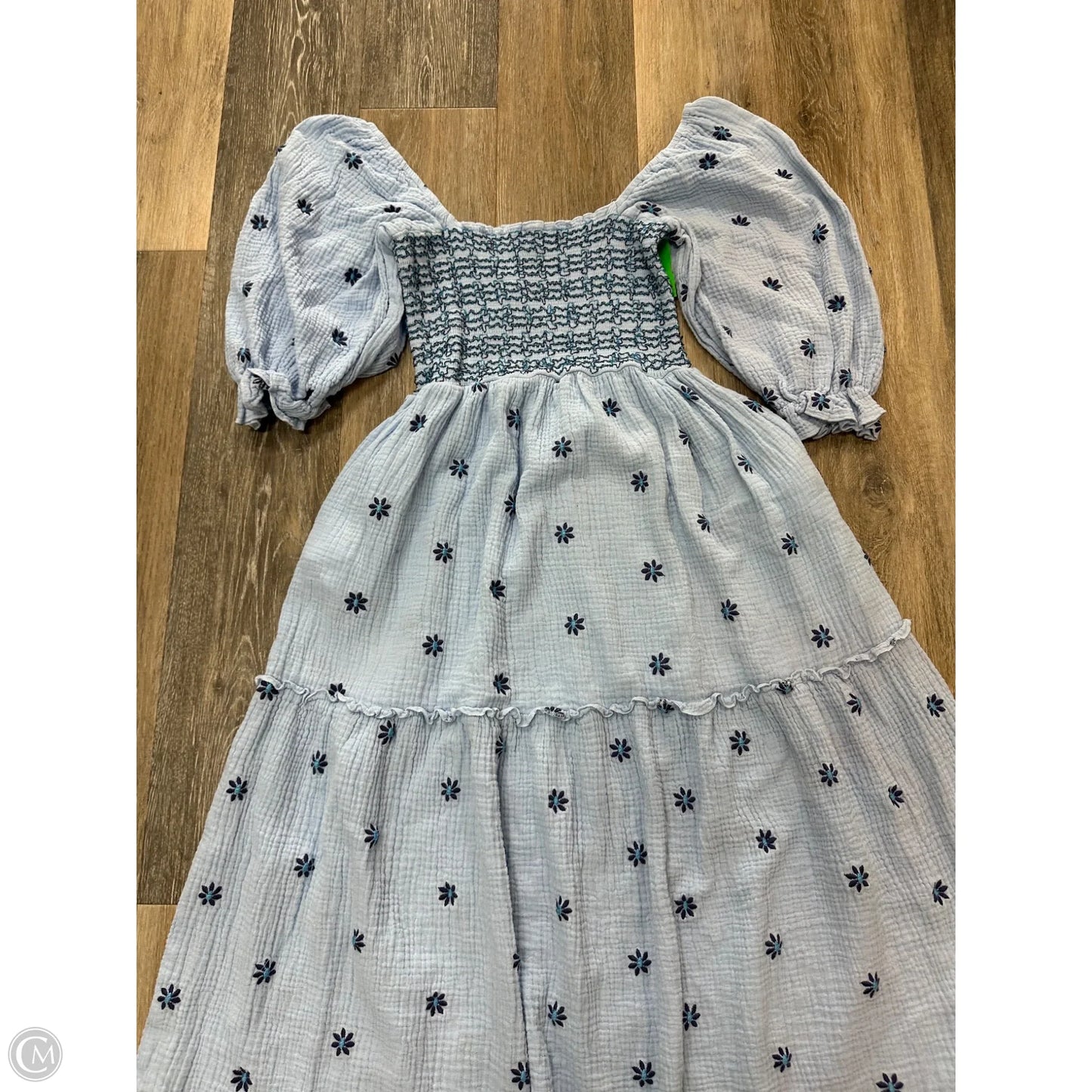 Dress Casual Maxi By Clothes Mentor In Blue, Size: L