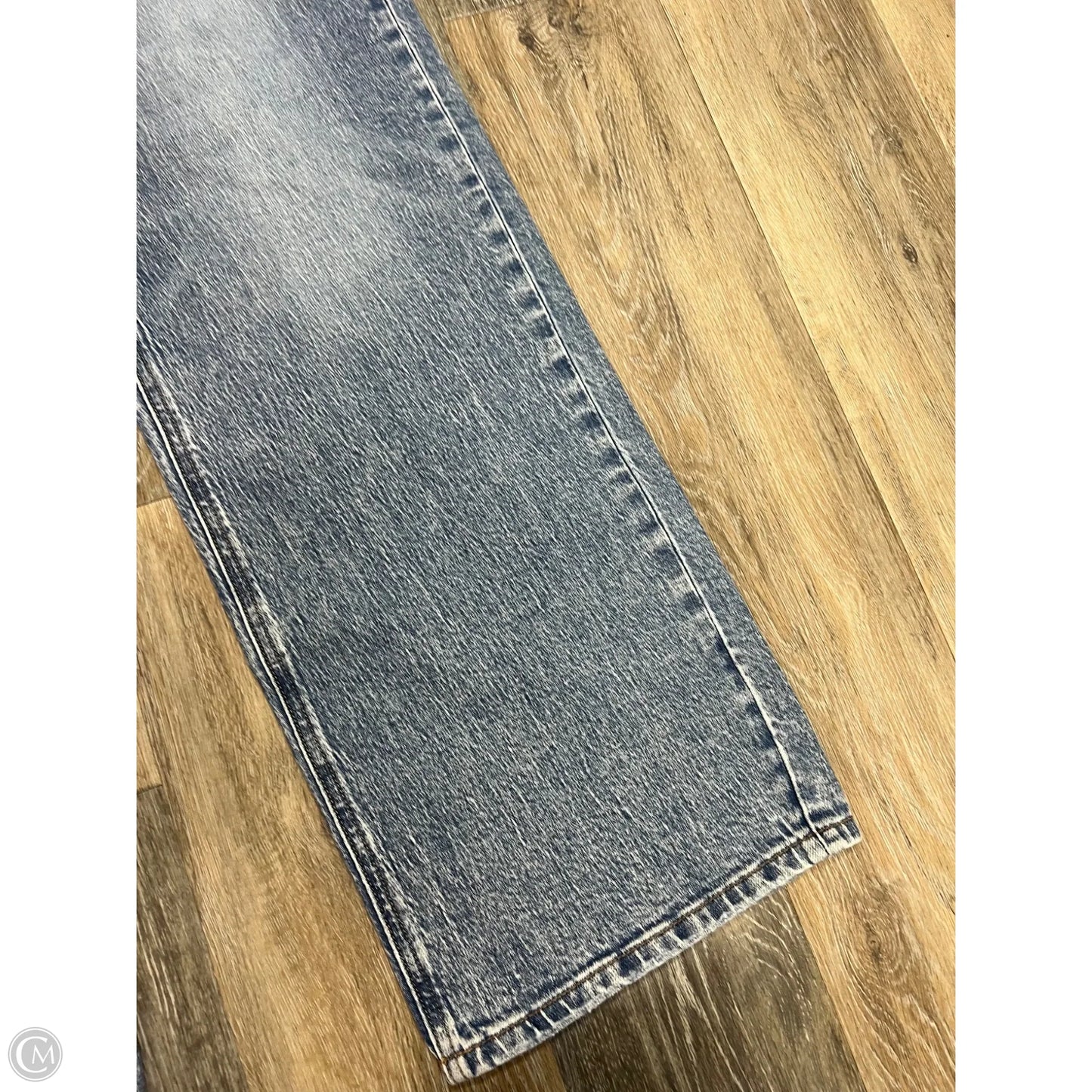 Jeans Wide Leg By Vervet In Blue Denim, Size: 6