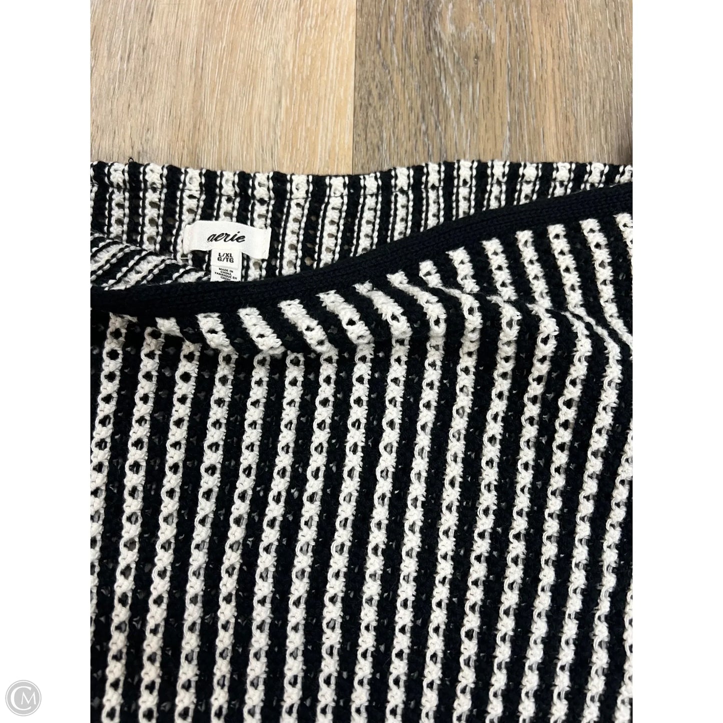 Skirt Coverup By Aerie In Black & White, Size: L/XL