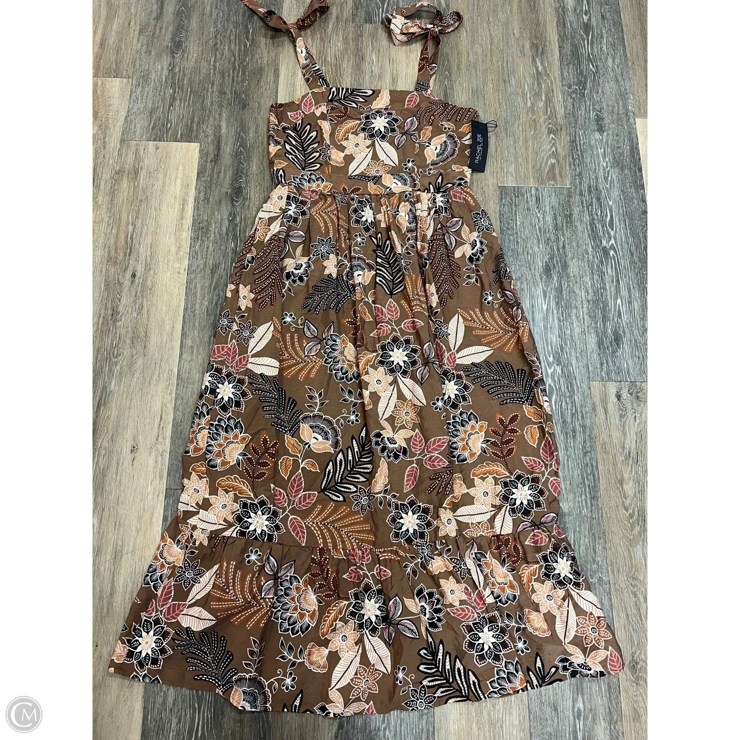 Dress Casual Maxi By Rachel Zoe In Floral Print, Size: Xl